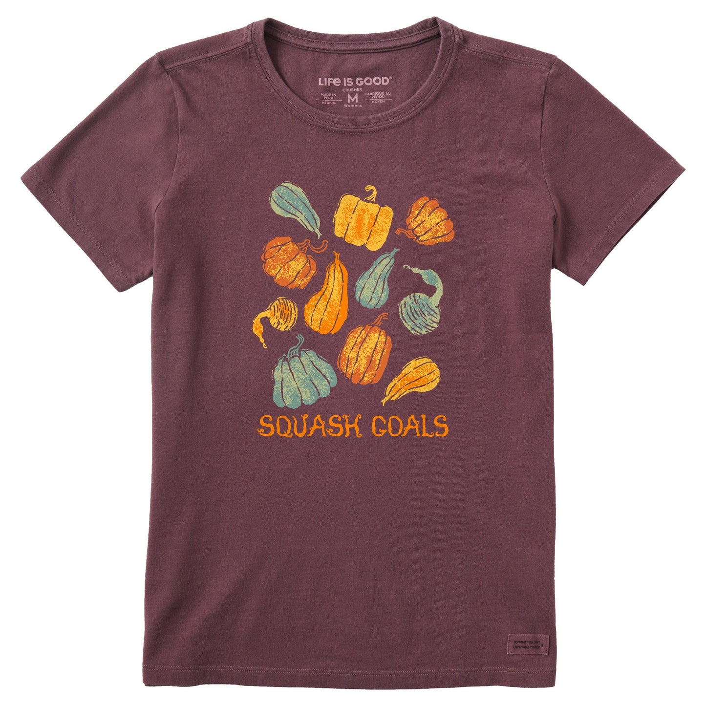 Women's Squash Goals Short Sleeve Crusher Tee