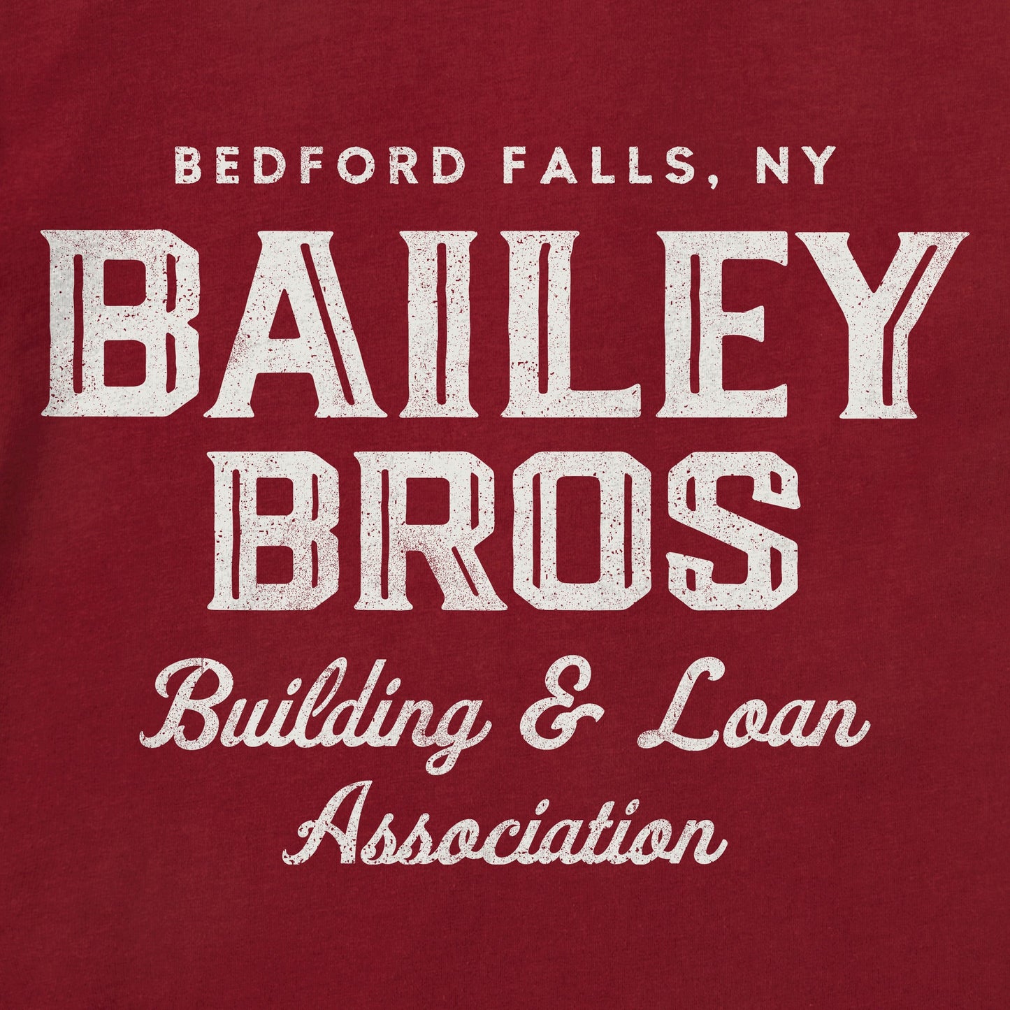 Women's Wordsmith Bailey Bros Stack Short Sleeve Crusher Tee