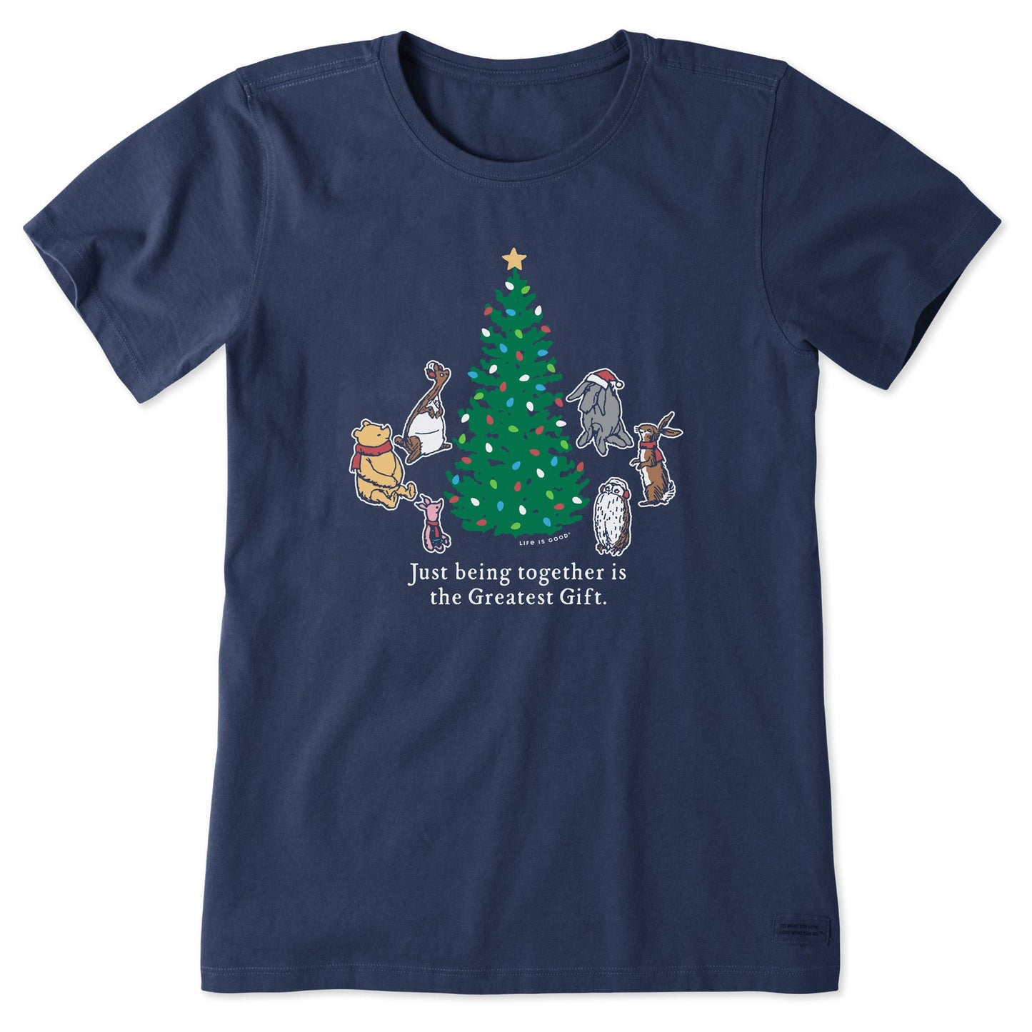 Women's Greatest Gift Winnie & Friends Short Sleeve Crusher Tee