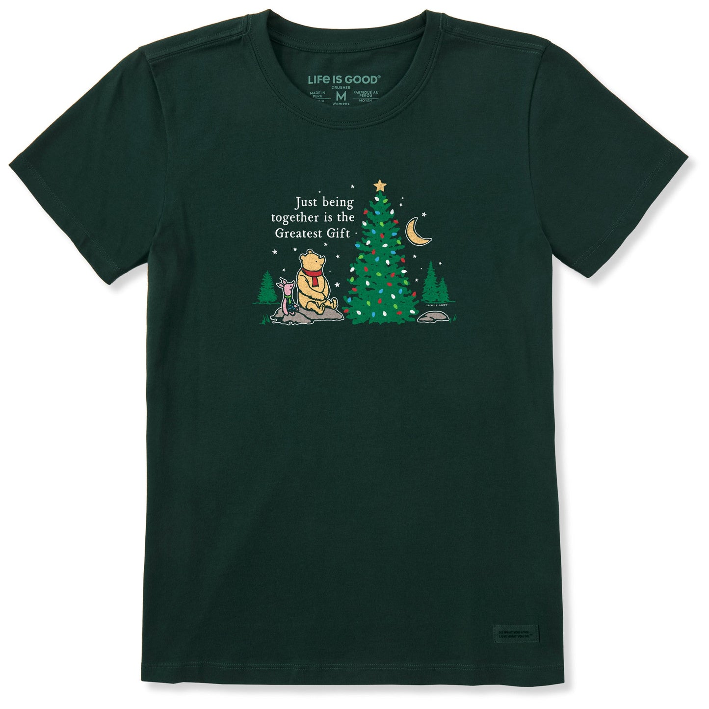 Women's Greatest Gift Winnie & P Short Sleeve Crusher Tee