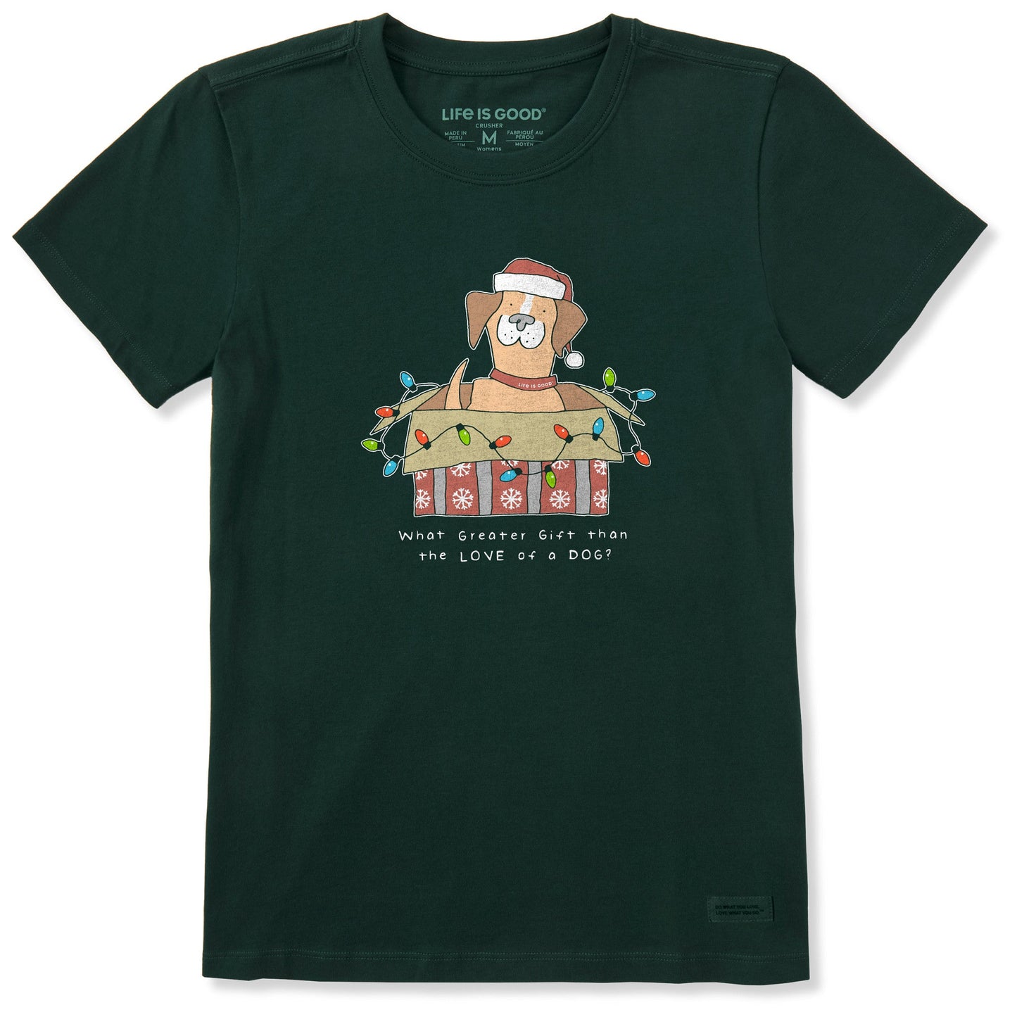 Women's Gift of a Dog Box Short Sleeve Crusher Tee