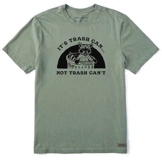 Men's IT's Trash Can Not Trash Can't Short Sleeve Tee