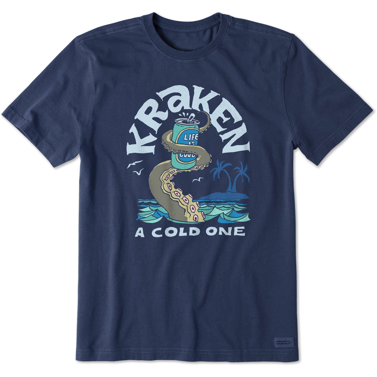 Men's Kraken a Cold One Short Sleeve Tee