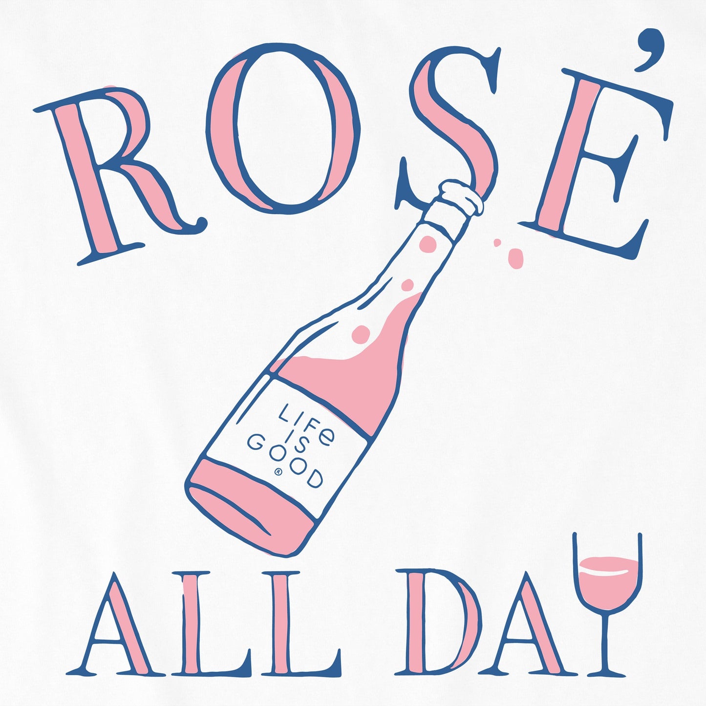 Women's Rose All Day Short Sleeve Crusher Boxy Tee
