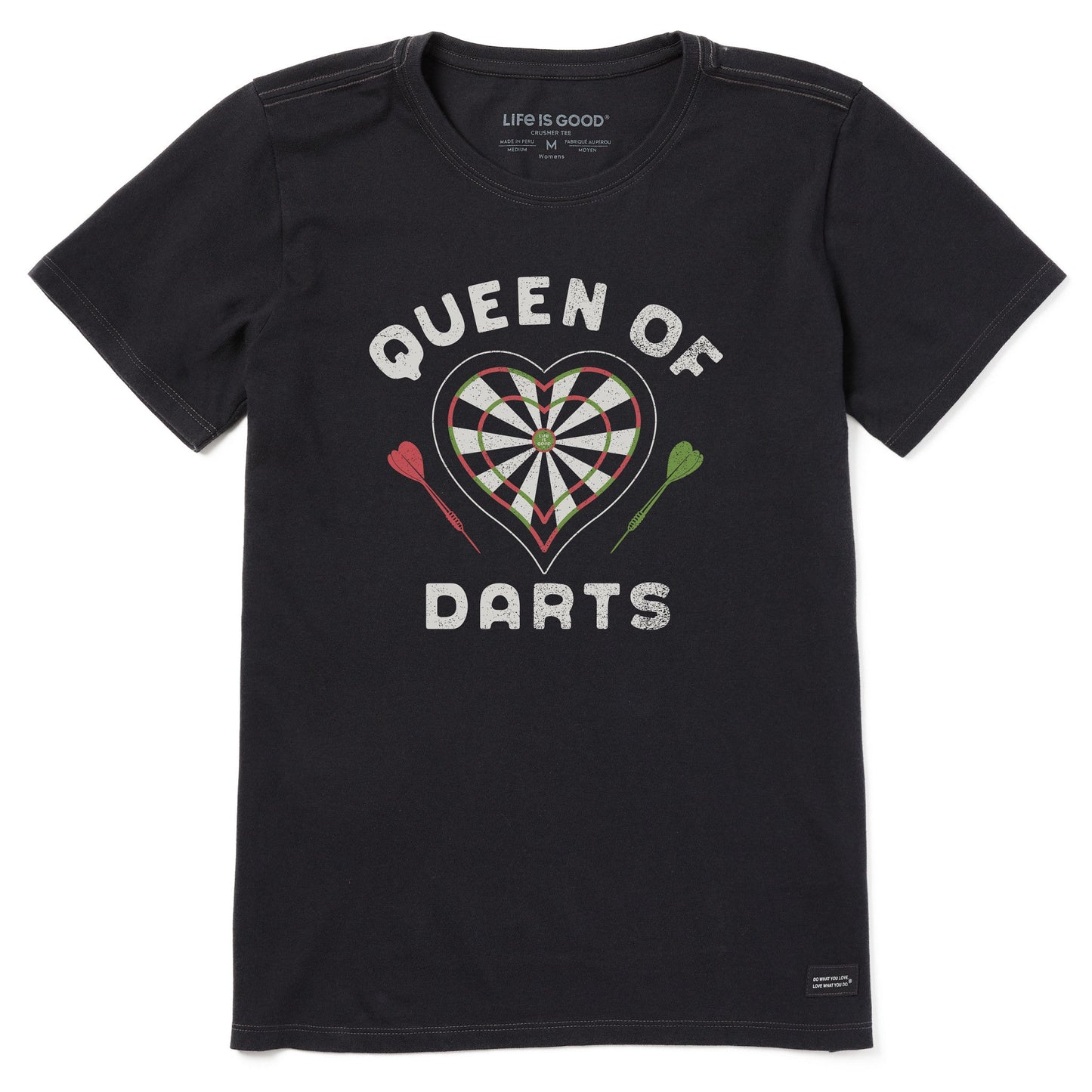 Women's Queen of Darts Short Sleeve Tee