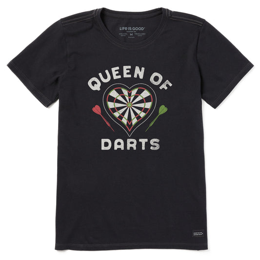 Women's Queen of Darts Short Sleeve Tee