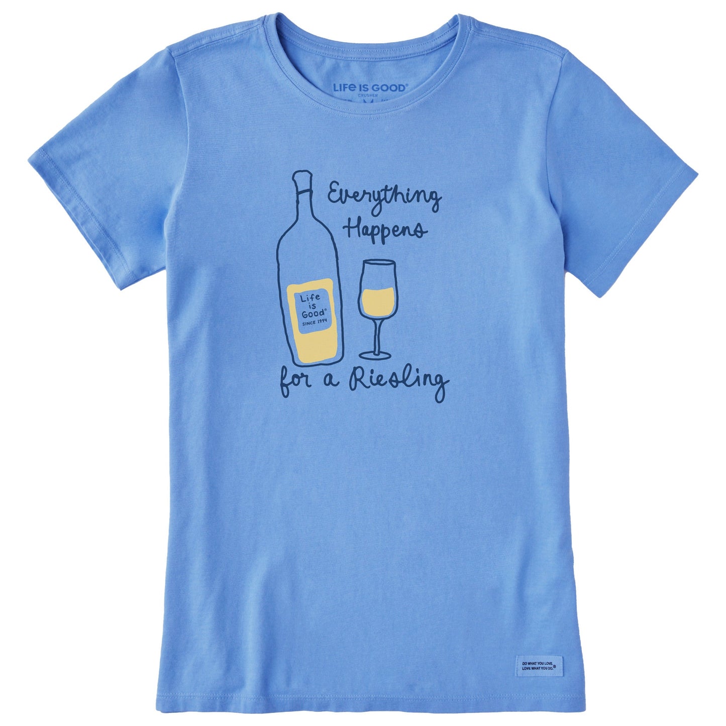 Women's Everything Happens for a Riesling Short Sleeve Tee