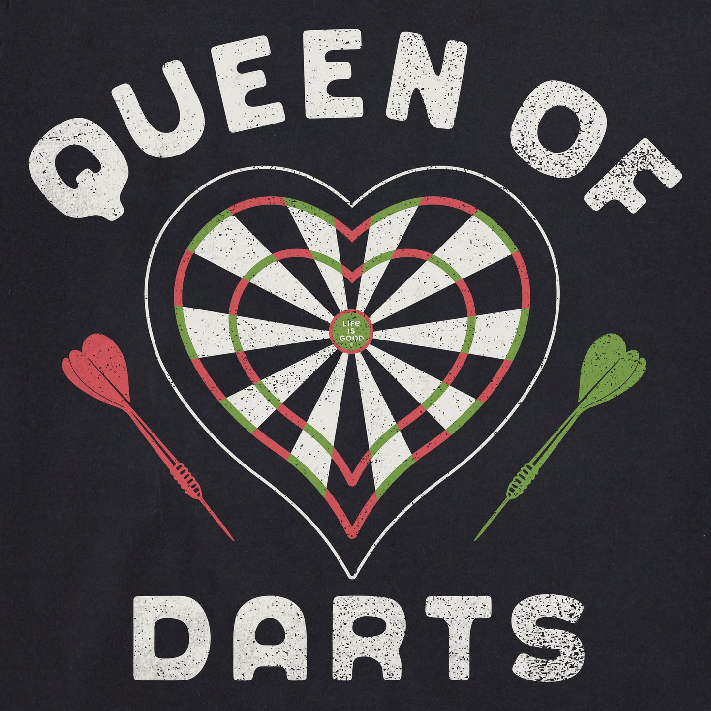 Women's Queen of Darts Short Sleeve Tee