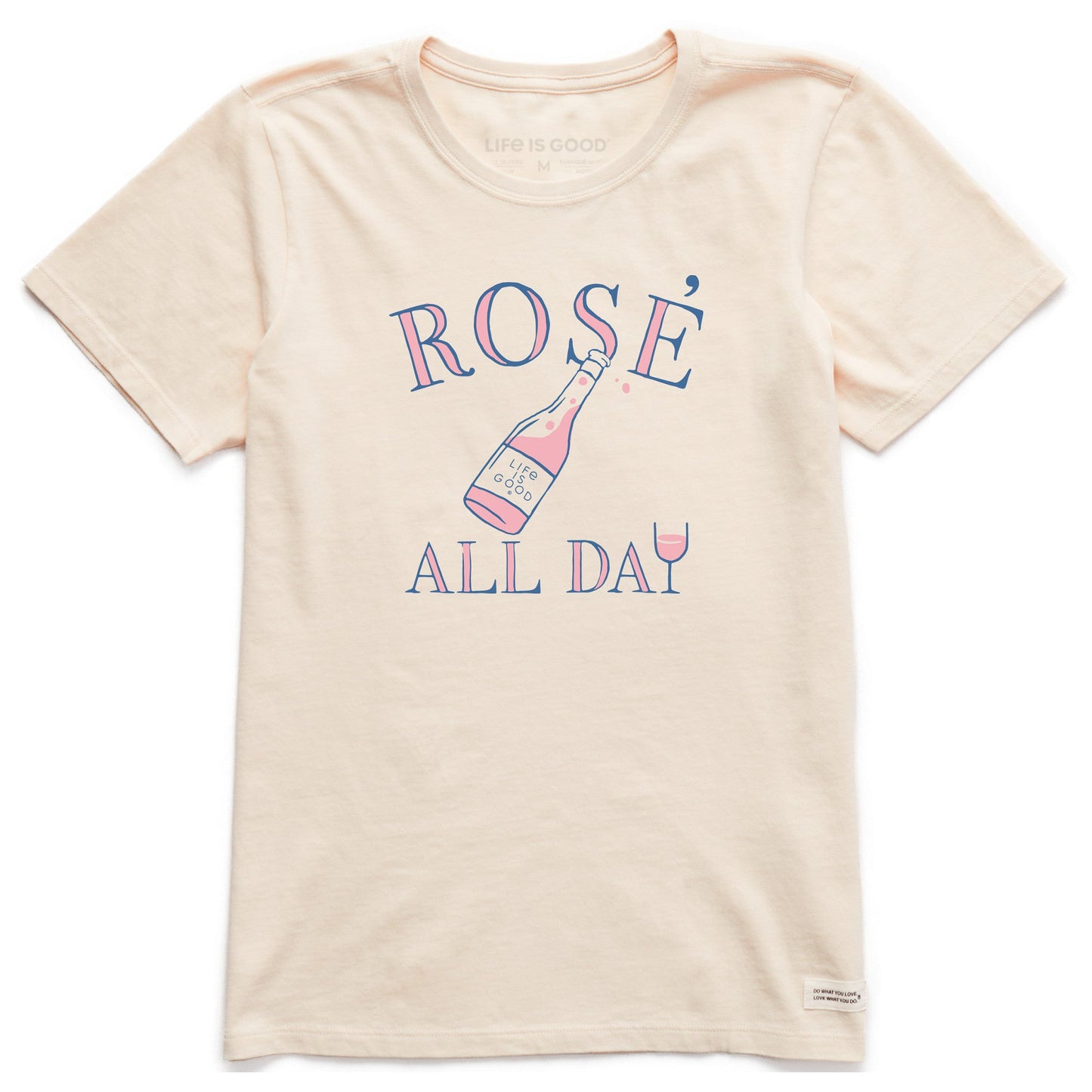 Women's Rose All Day Short Sleeve Crusher Tee