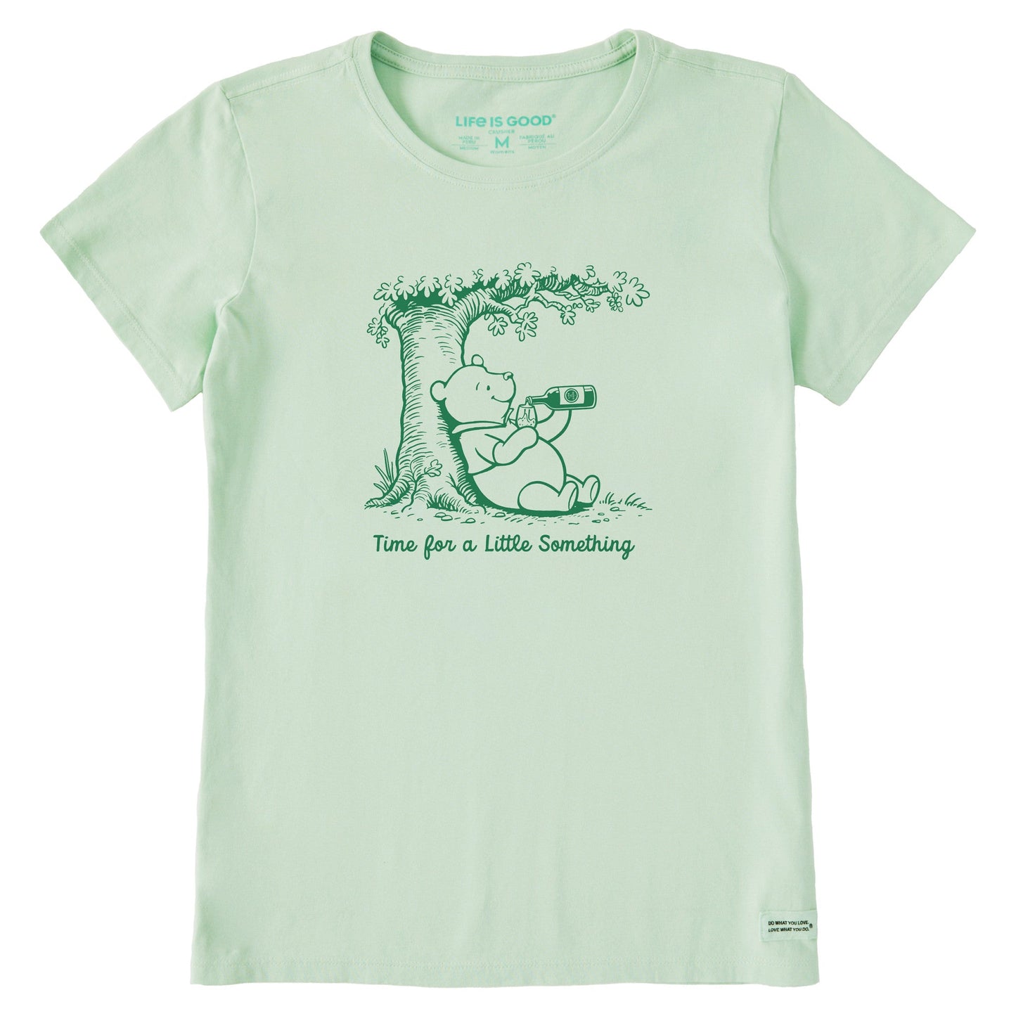 Women's Time for a Little Something Short Sleeve Crusher Tee