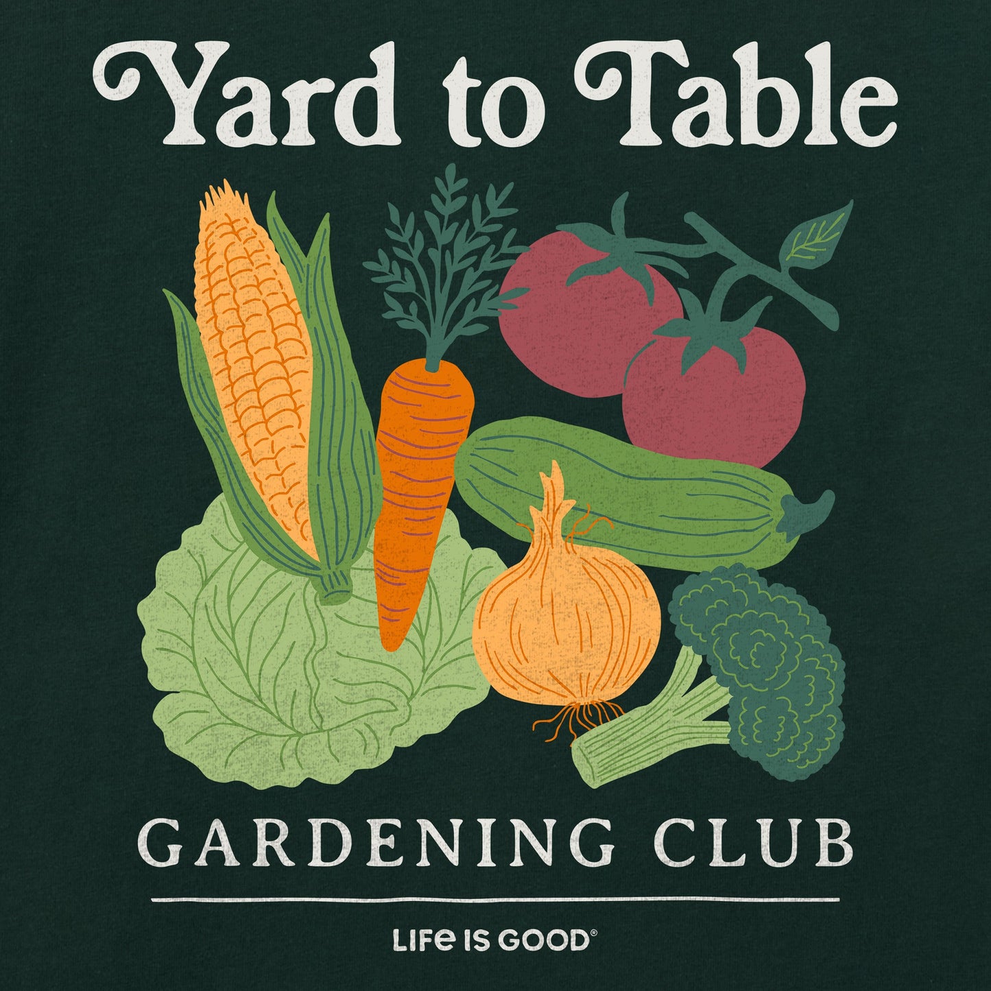 Men's Yard to Table Short Sleeve Crusher Tee