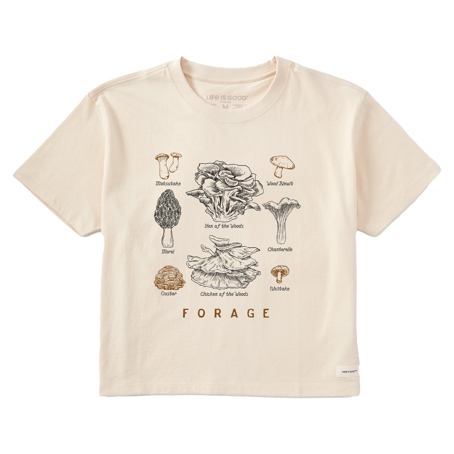 Women's Forage Short Sleeve Crusher Boxy Tee