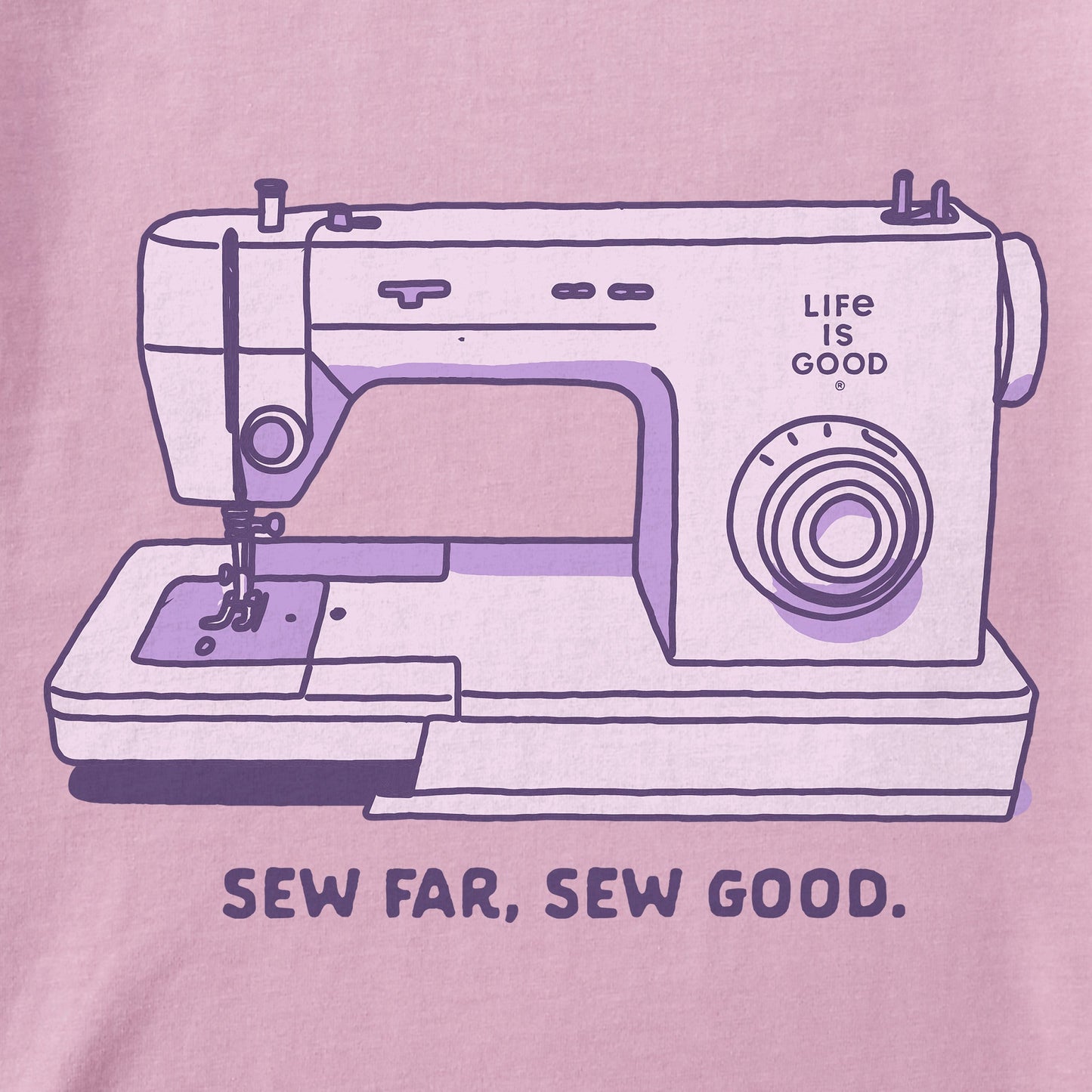 Women's Sew Far Sew Good Short Sleeve Crusher Tee