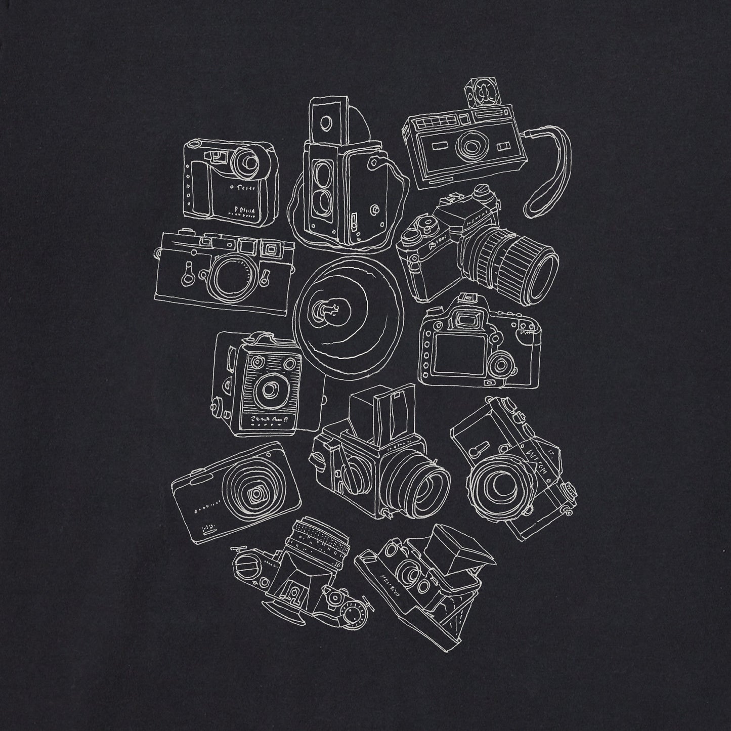Men's Classic Cameras Short Sleeve Tee