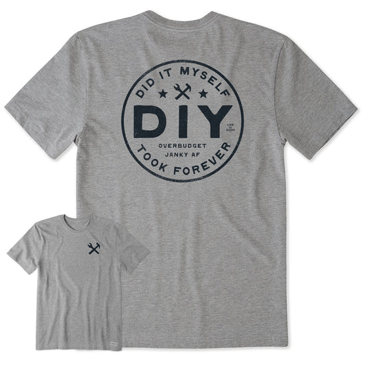 Men's DIY Badge Short Sleeve Tee