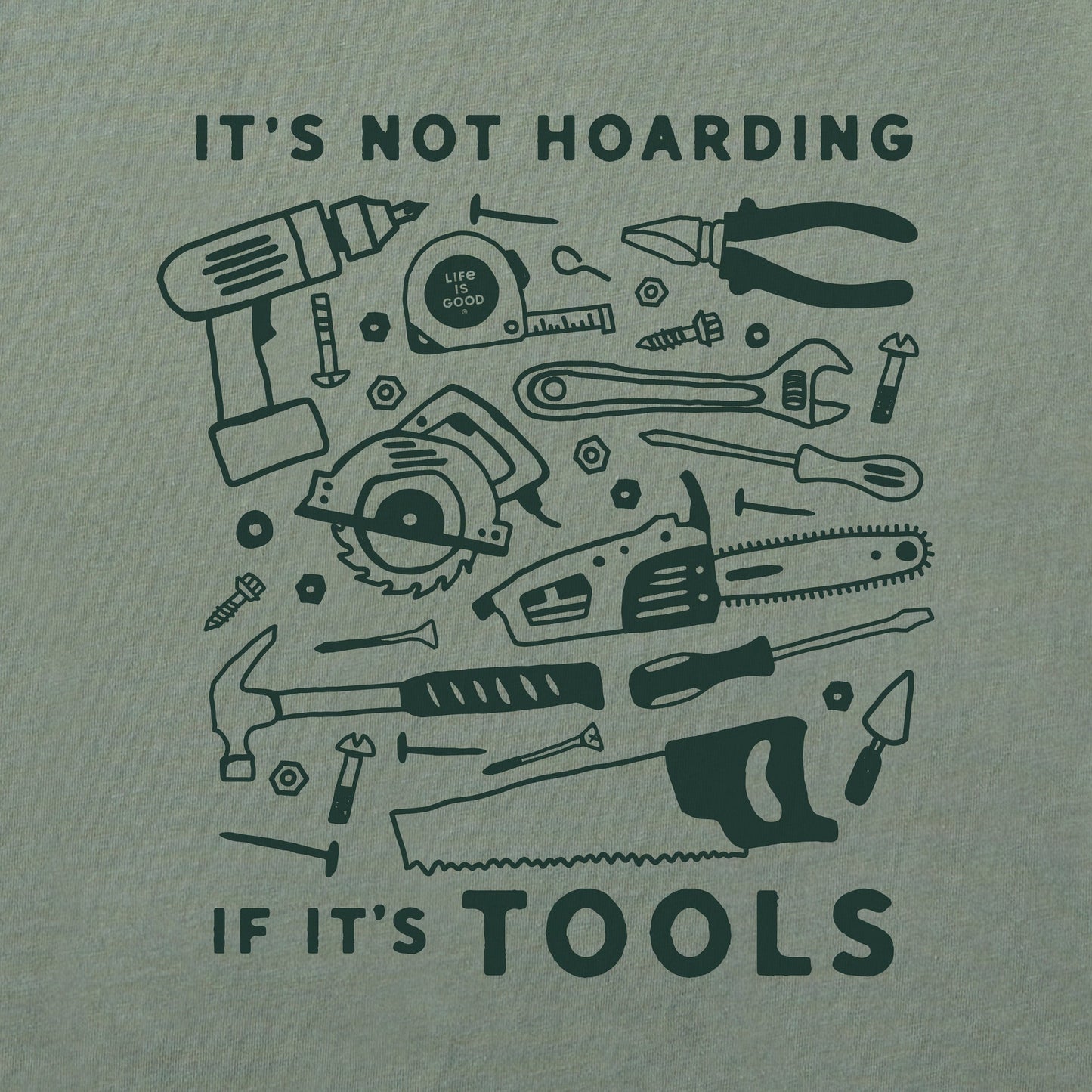 Men's It's Not Hoarding if it's Tools Short Sleeve Tee