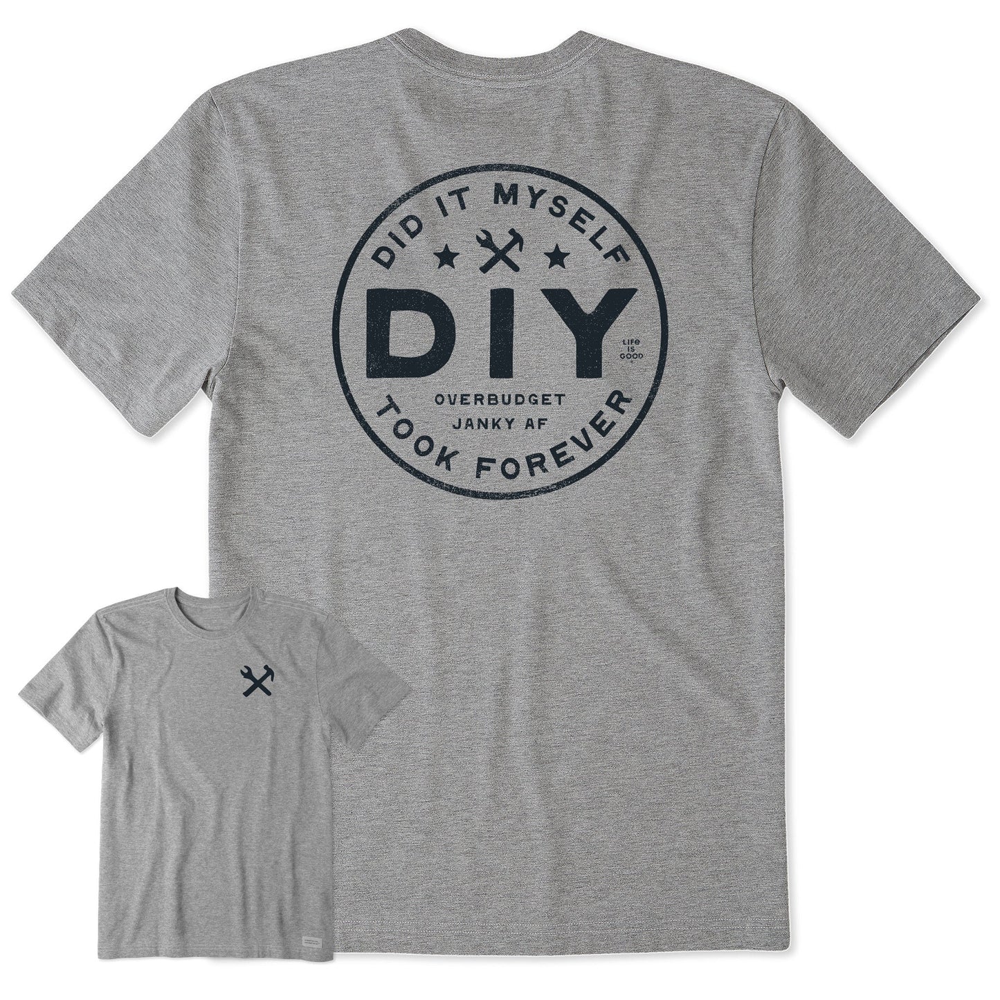 Men's DIY Badge Short Sleeve Tee