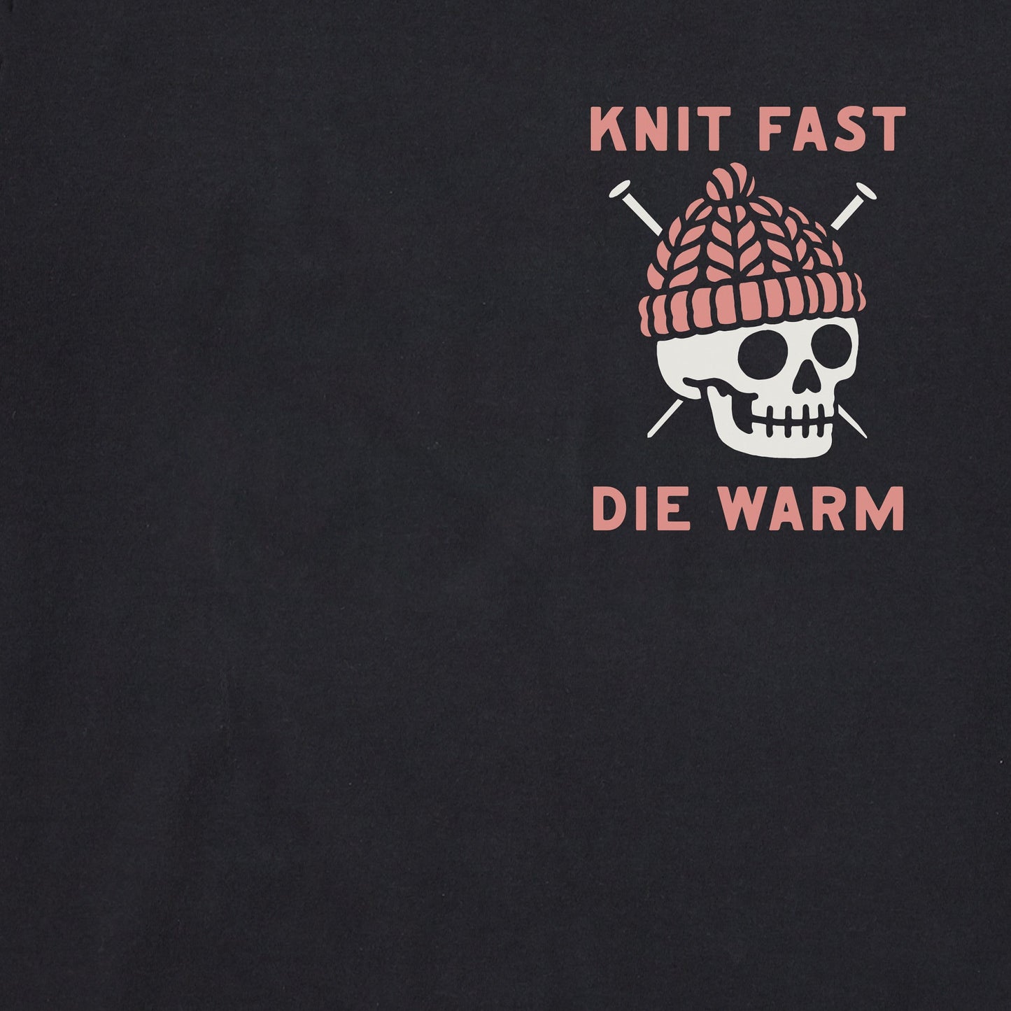 Men's Knit Fast Die Warm Skeleton Short Sleeve Tee