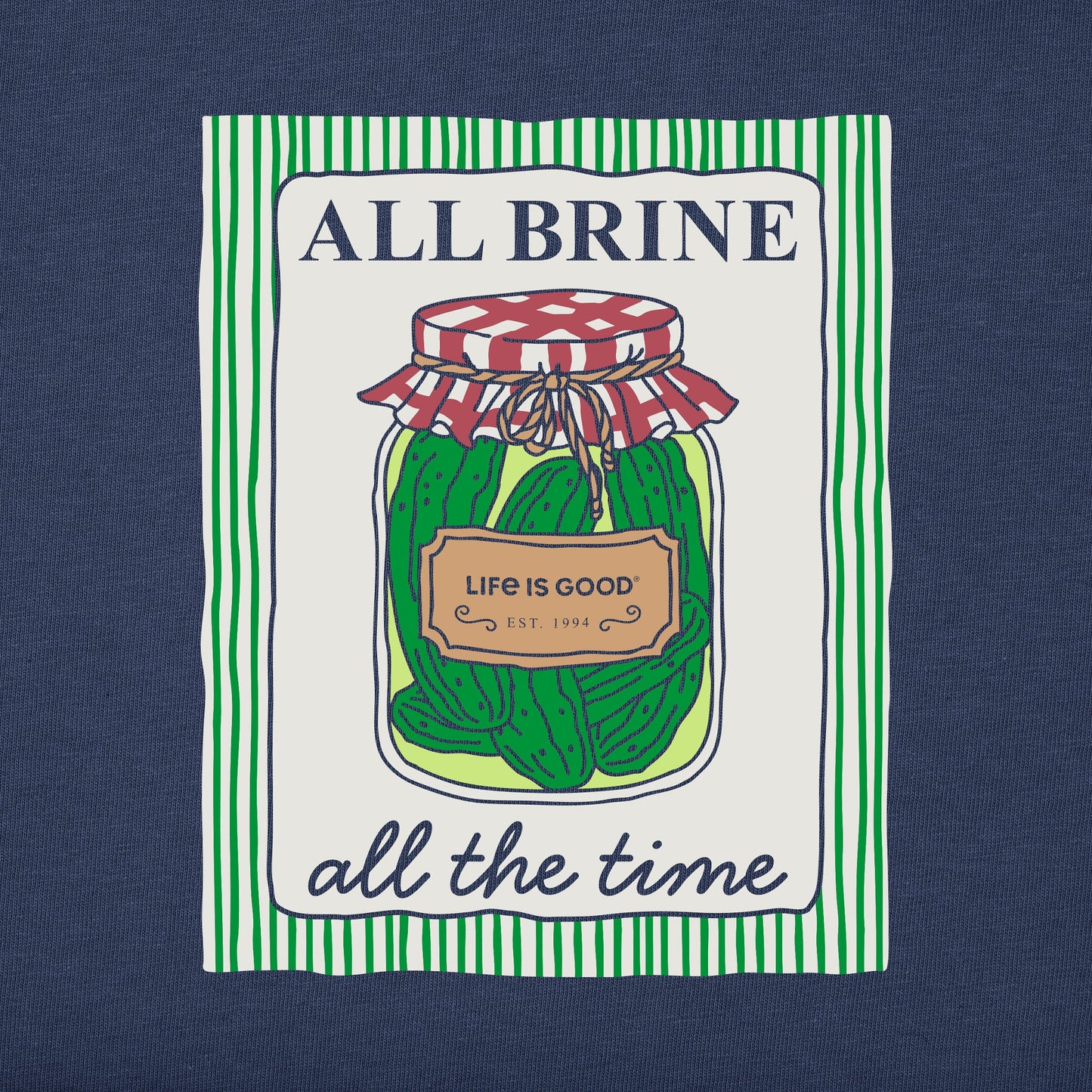 Women's All Brine All the Time Short Sleeve Tee