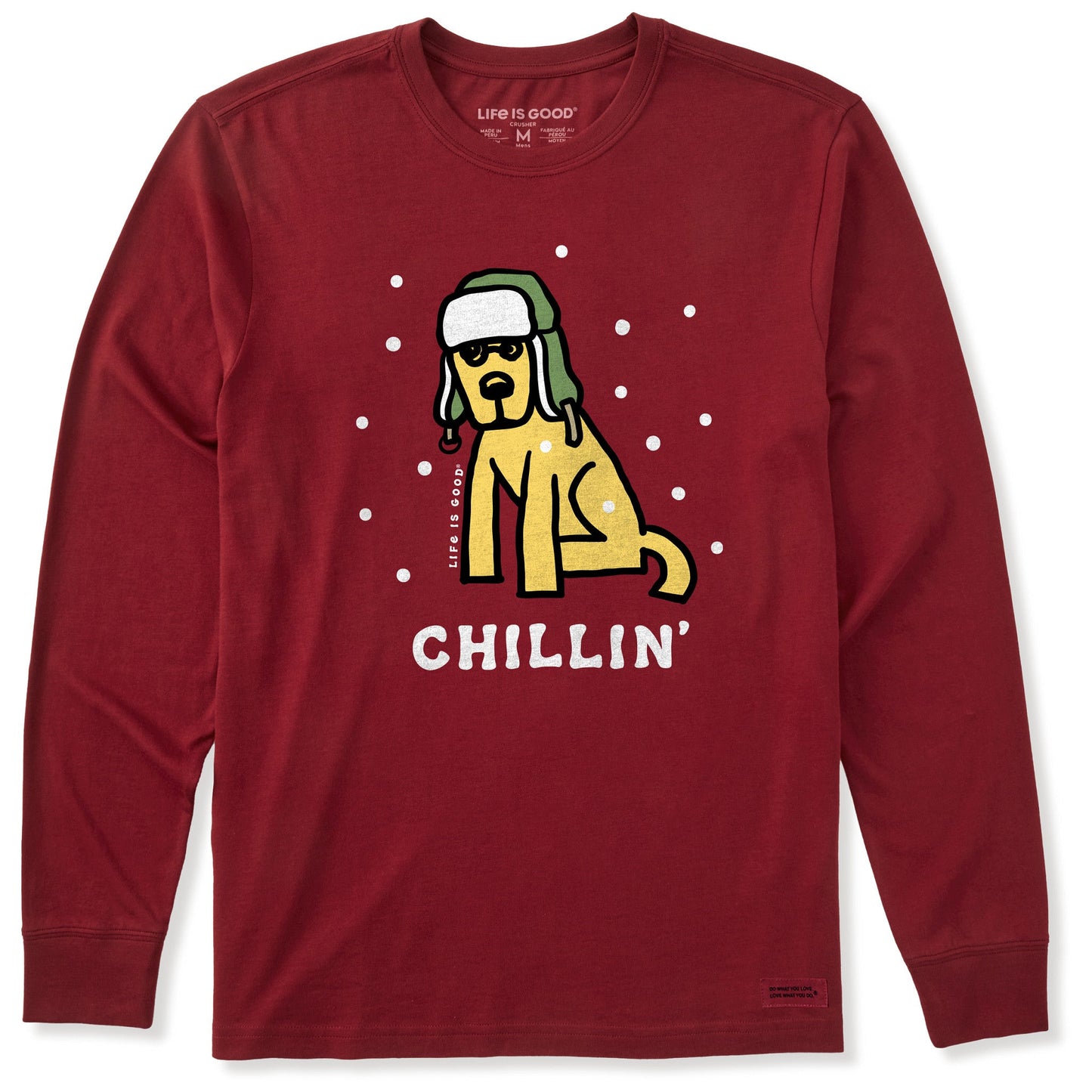 Men's Rocket Winter Chillin' Long Sleeve Crusher Tee