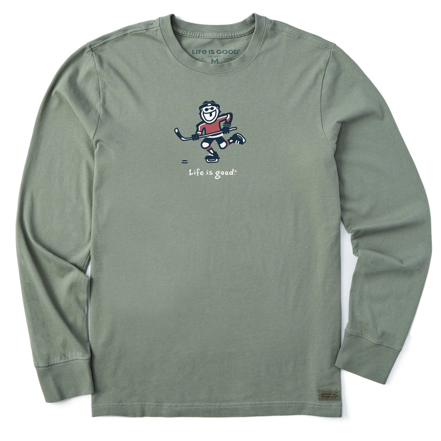 Men's Jake Hockey Skate Long Sleeve Crusher Tee