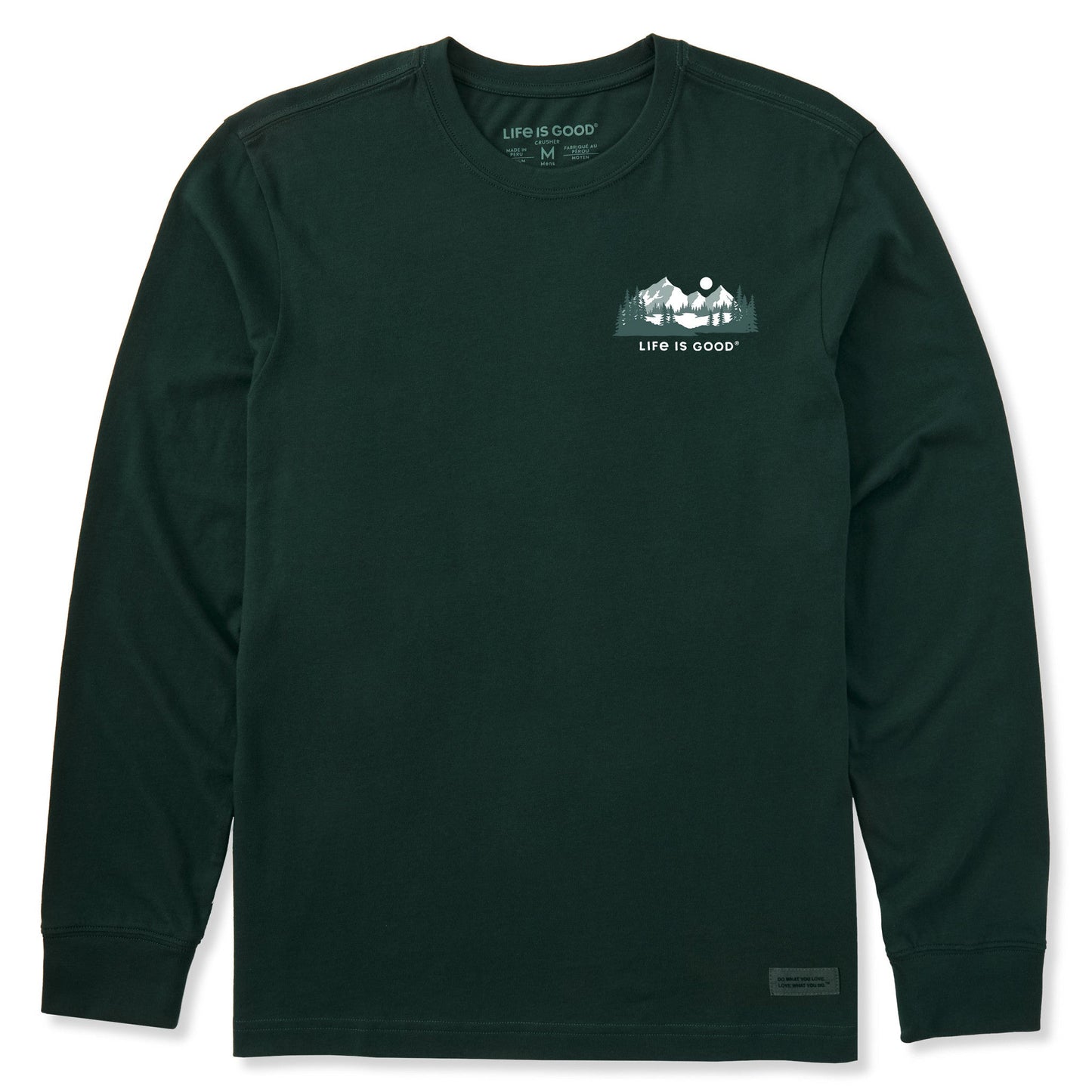 Men's Winter Evergreen Long Sleeve Crusher Tee