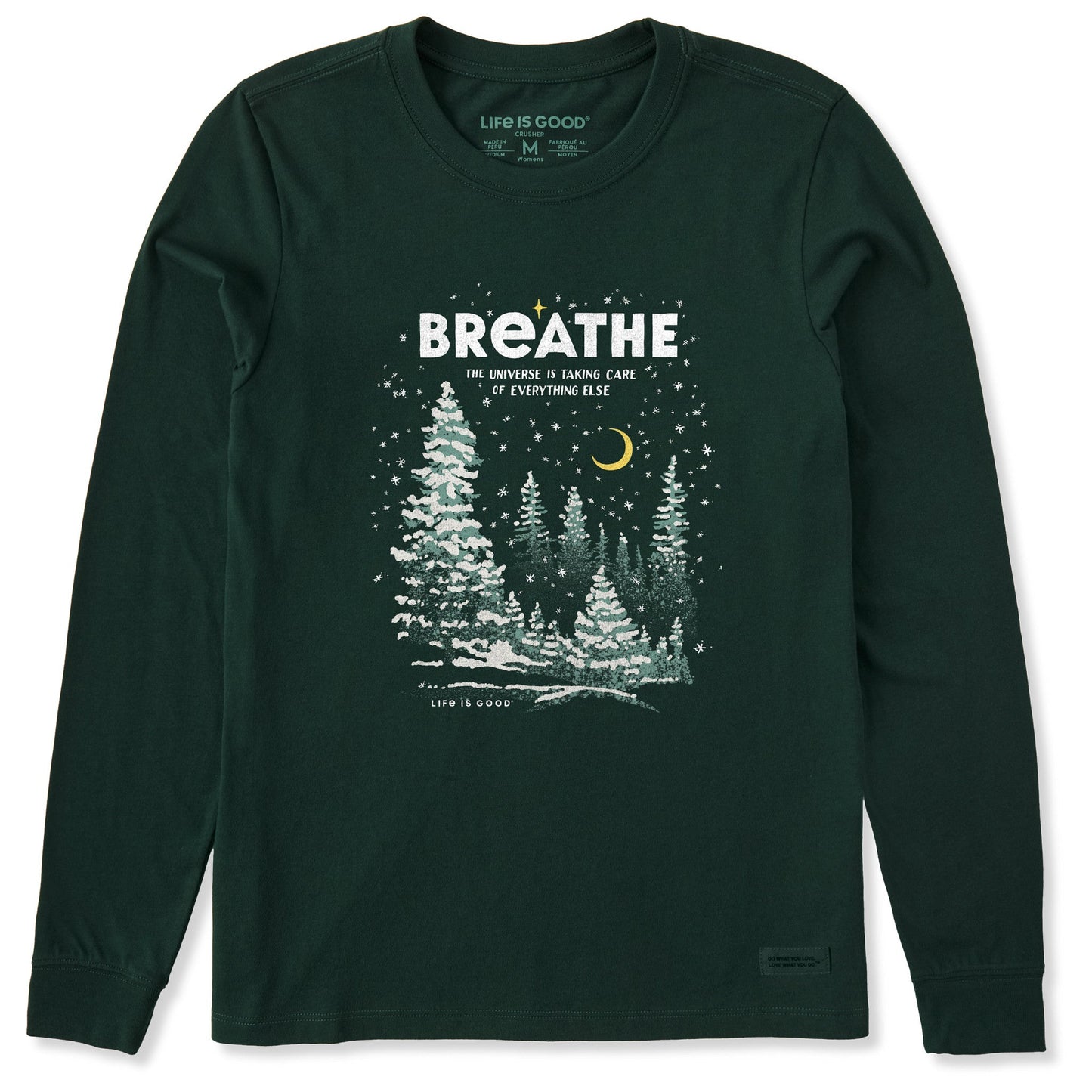 Women's Breathe Universe Winter Long Sleeve Crusher Tee
