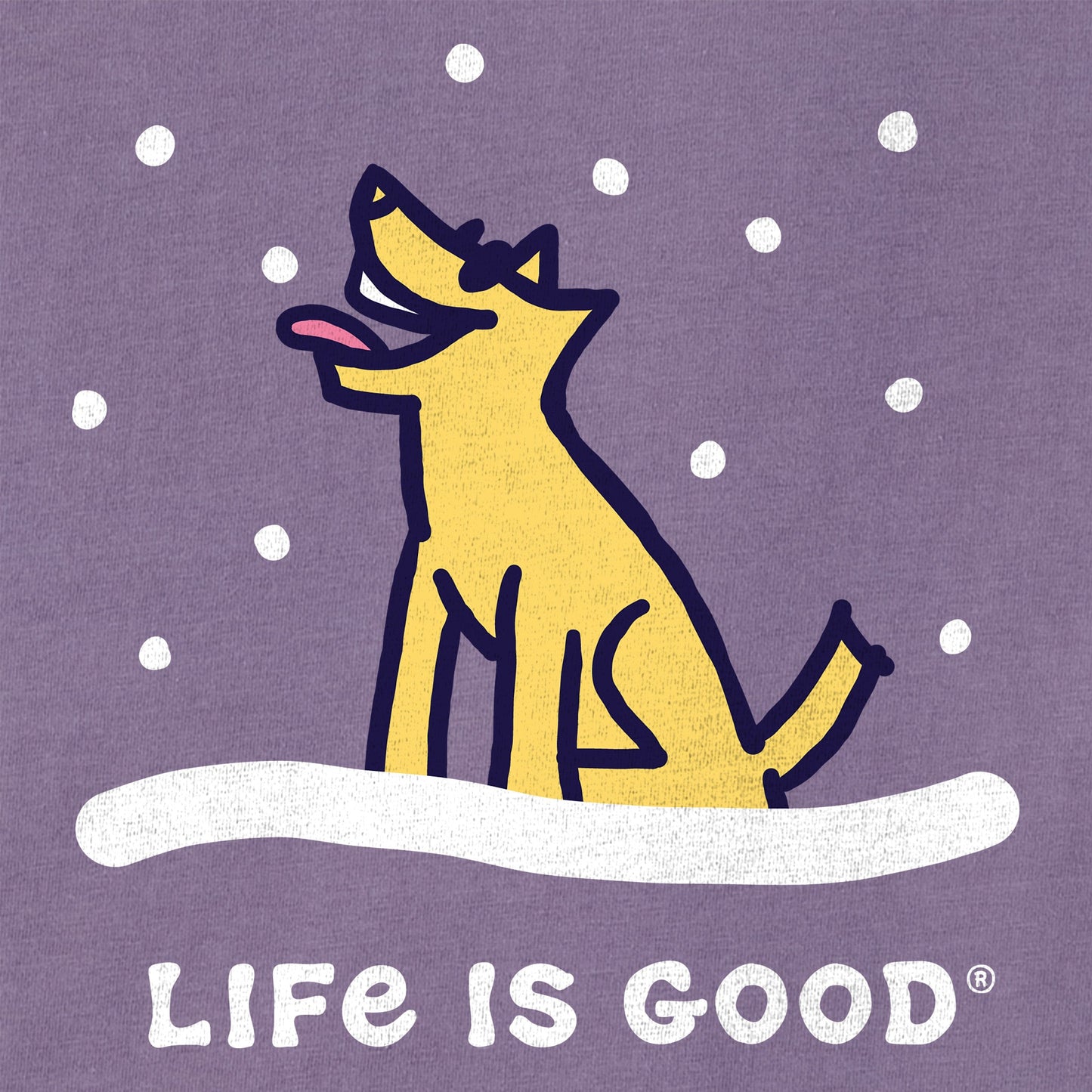 Women's Rocket Catching Snow Long Sleeve Crusher Vee