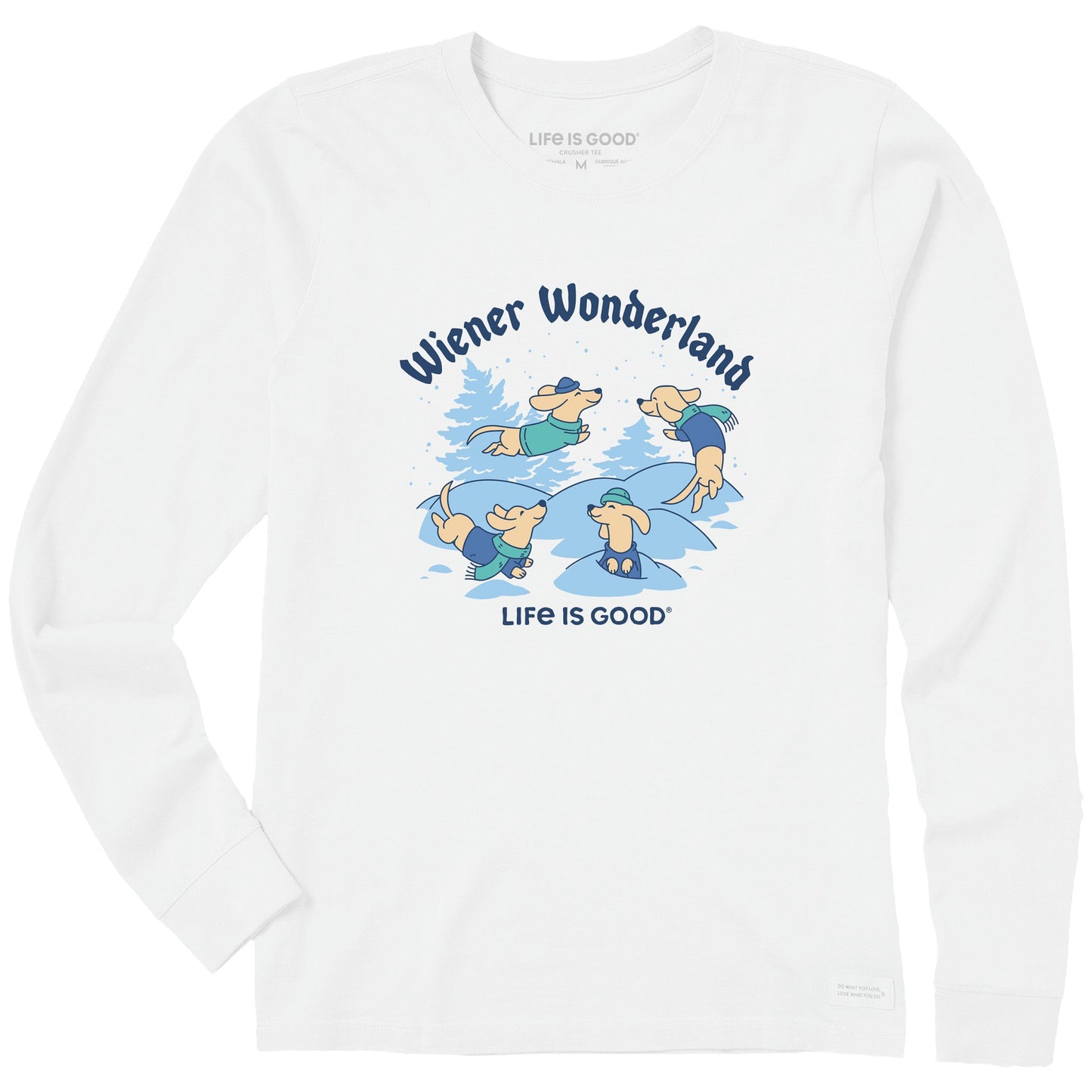 Women's Wiener Wonderland Long Sleeve Crusher Tee