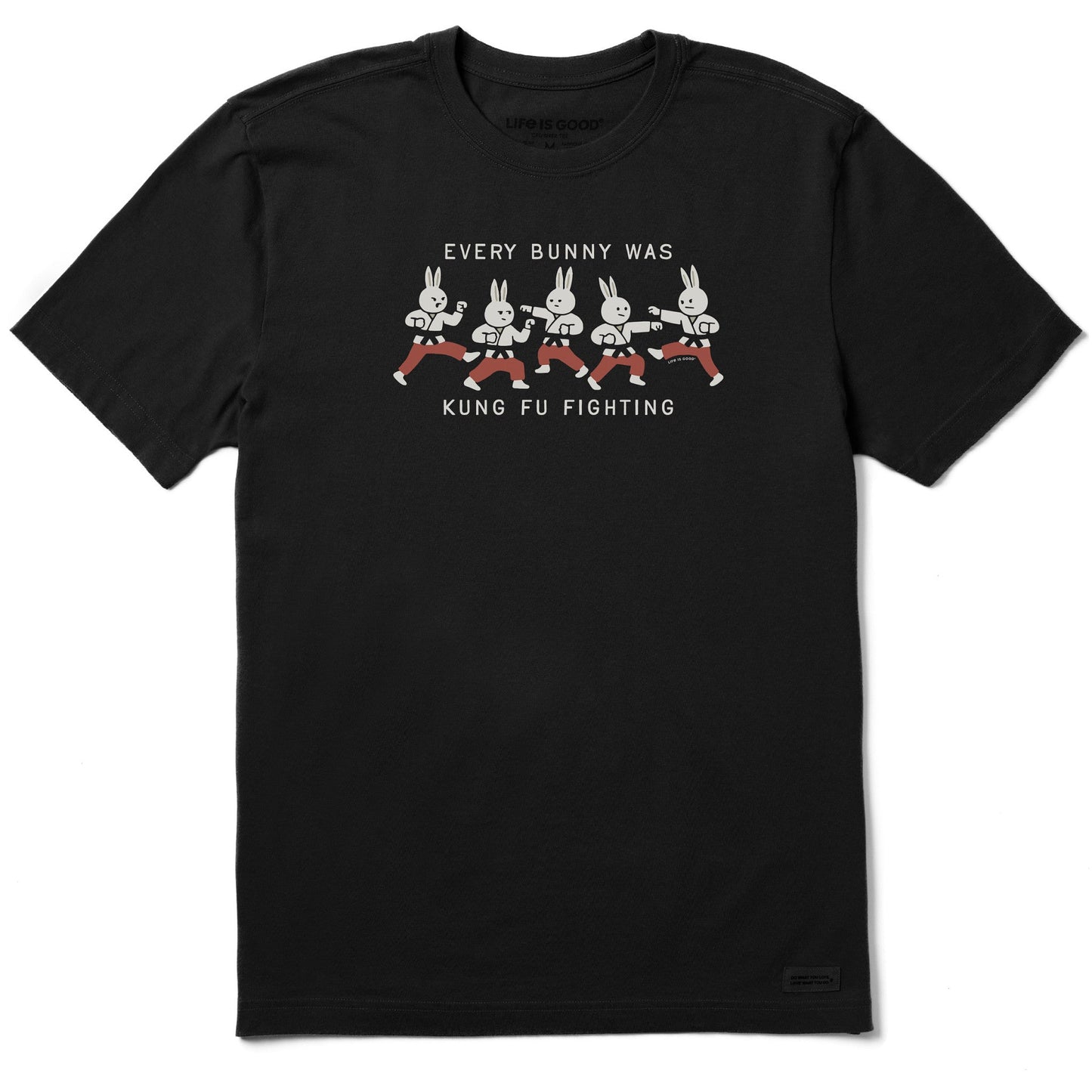 Men's Every Kung Fu Bunny Short Sleeve Tee