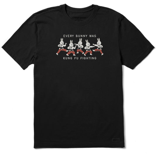 Men's Every Kung Fu Bunny Short Sleeve Tee