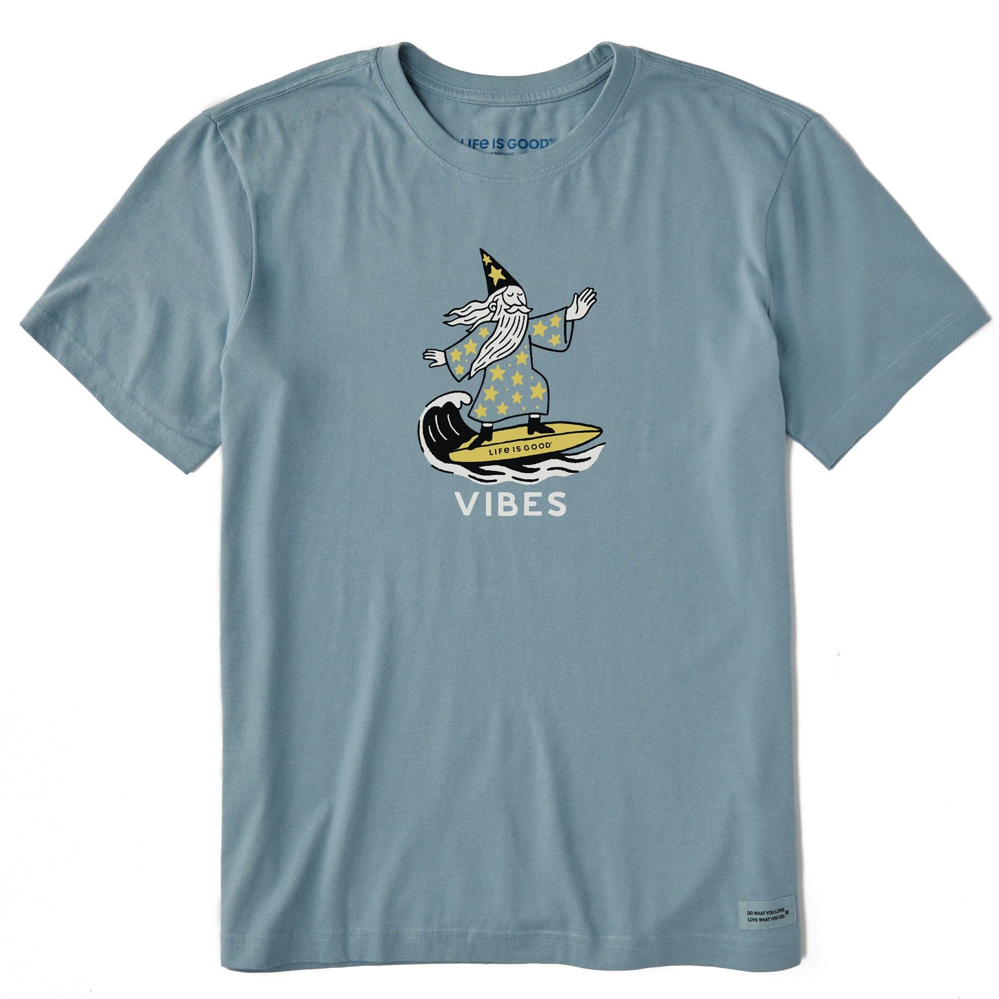 Men's Vibes Wizard Short Sleeve Crusher Tee