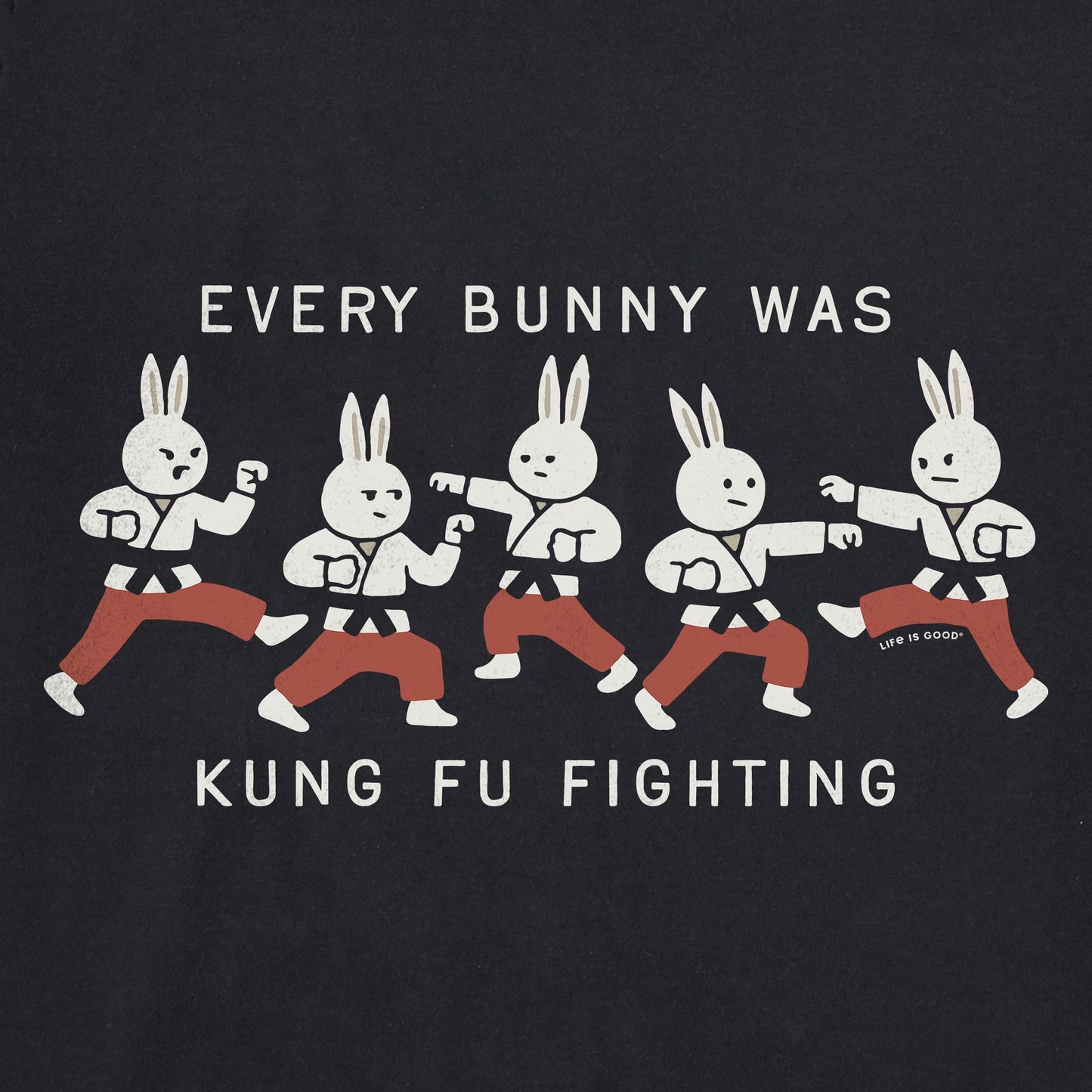 Men's Every Kung Fu Bunny Short Sleeve Tee