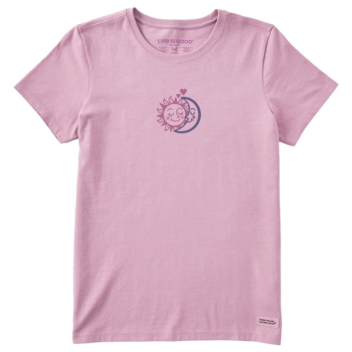 Women's Sun and Moon Short Sleeve Crusher Tee
