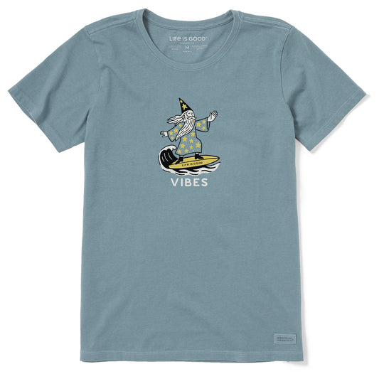 Women's Vibes Wizard Short Sleeve Crusher Tee