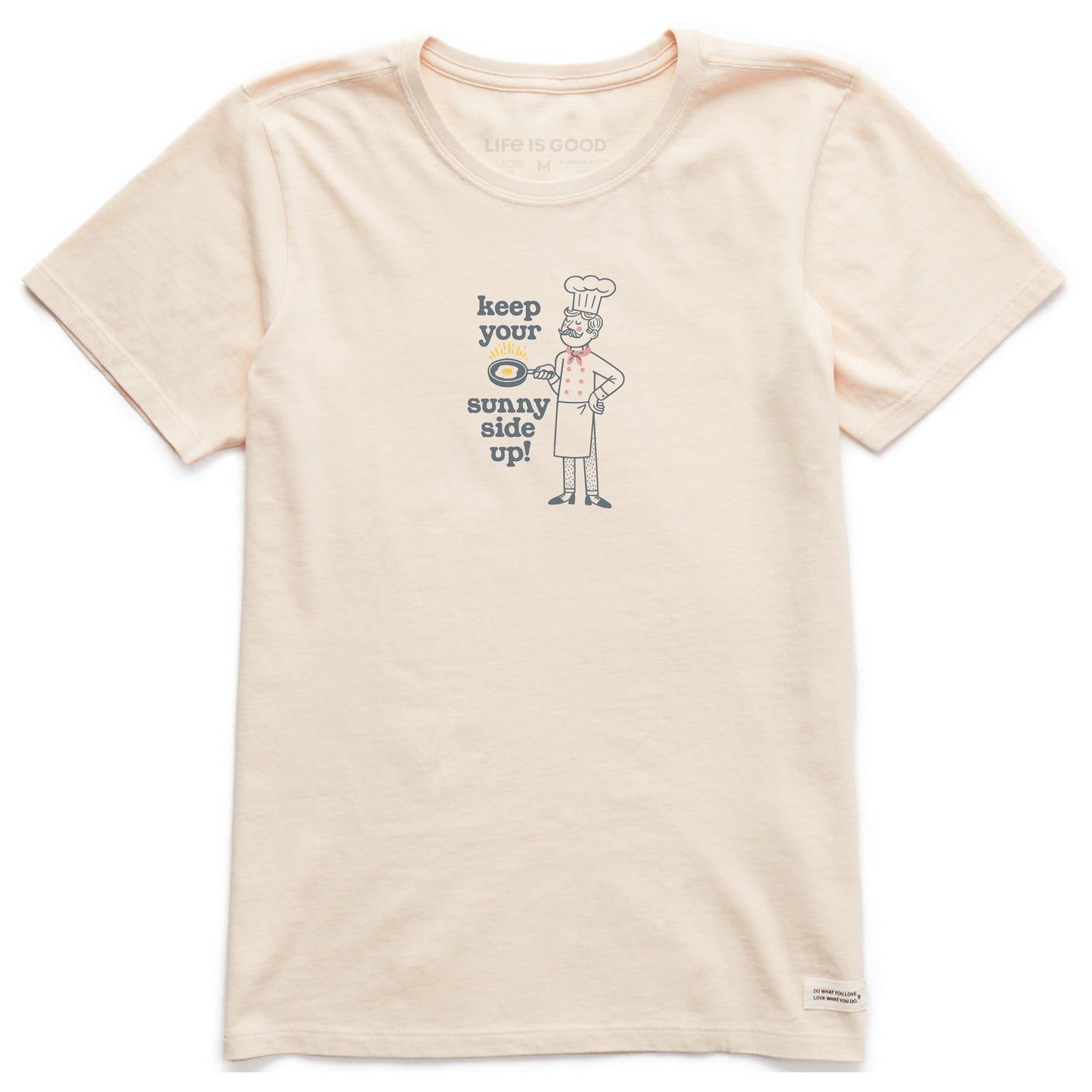Women's Sunny Side Up Chef Short Sleeve Crusher Tee