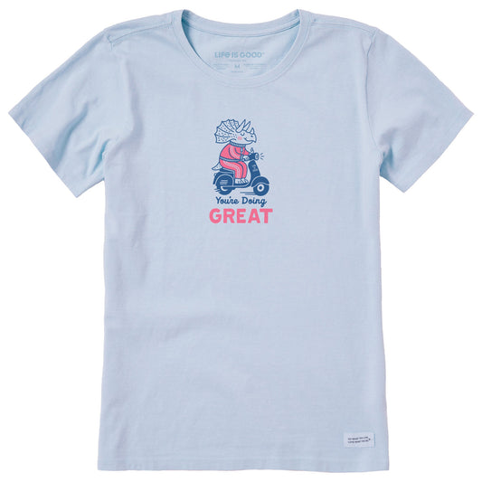 Women's You're Doing Great Short Sleeve Crusher Tee