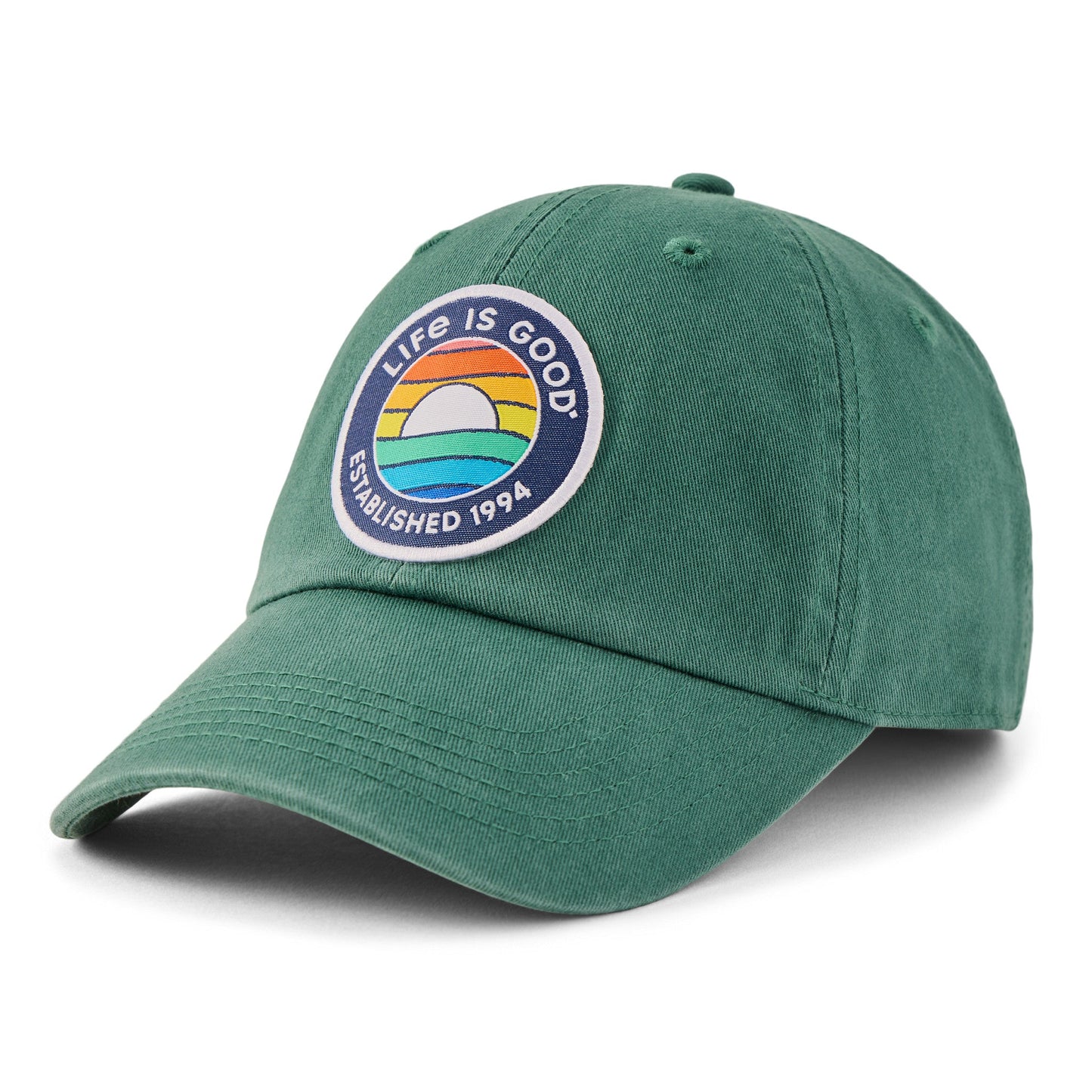 Adult Unisex Waves Sunset Patch Chill Cap