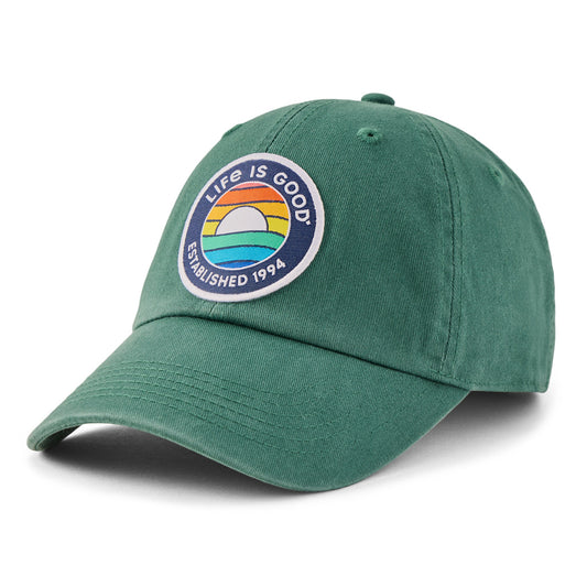 Adult Unisex Waves Sunset Patch Chill Cap
