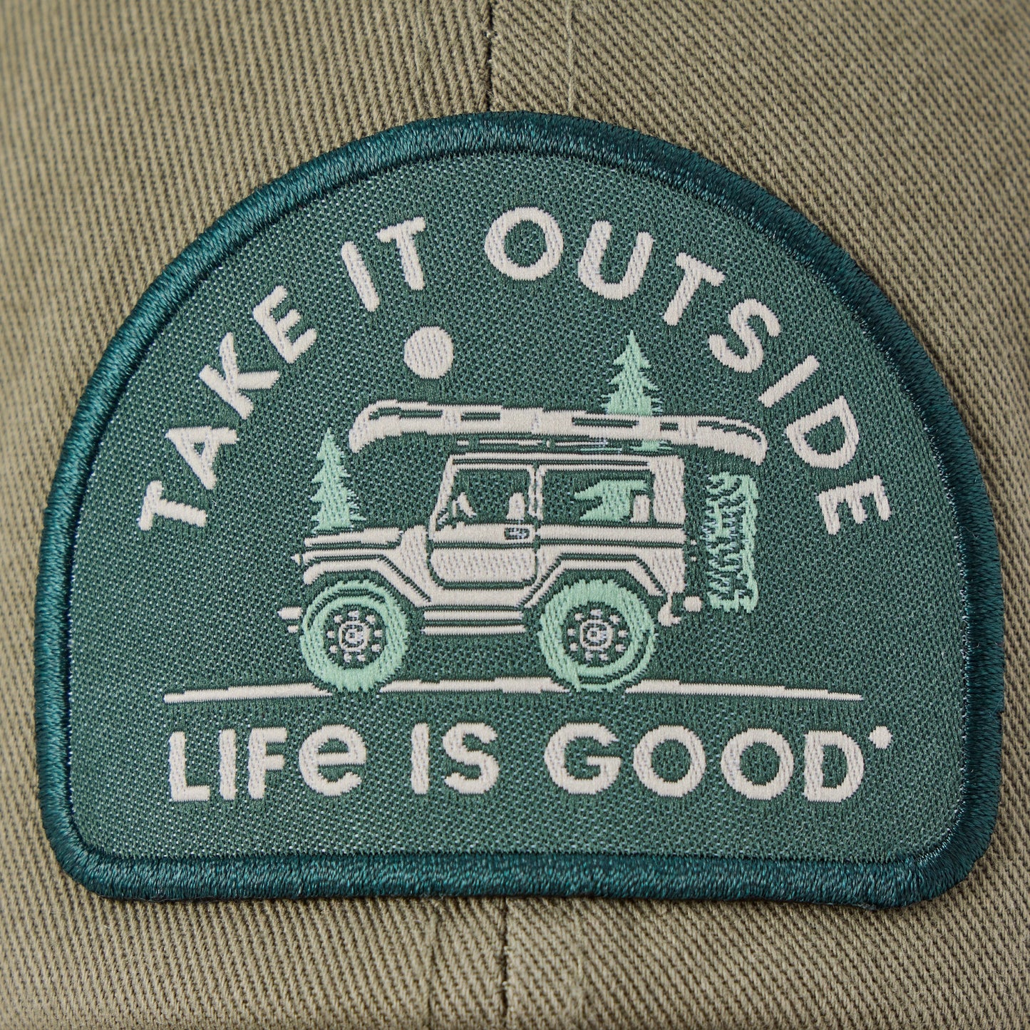 Adult Unisex Take it Outside Patch Chill Cap