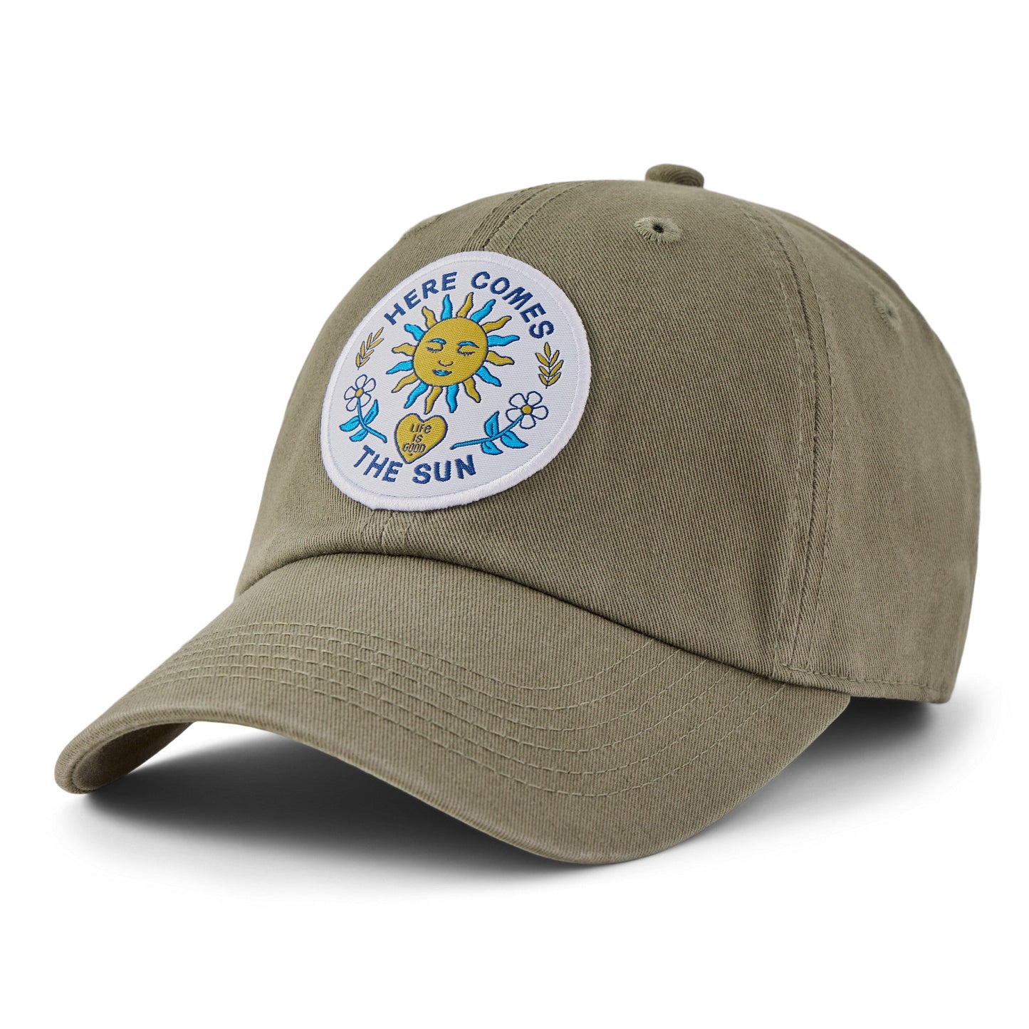 Adult Unisex Here Comes the Sun Patch Chill Cap