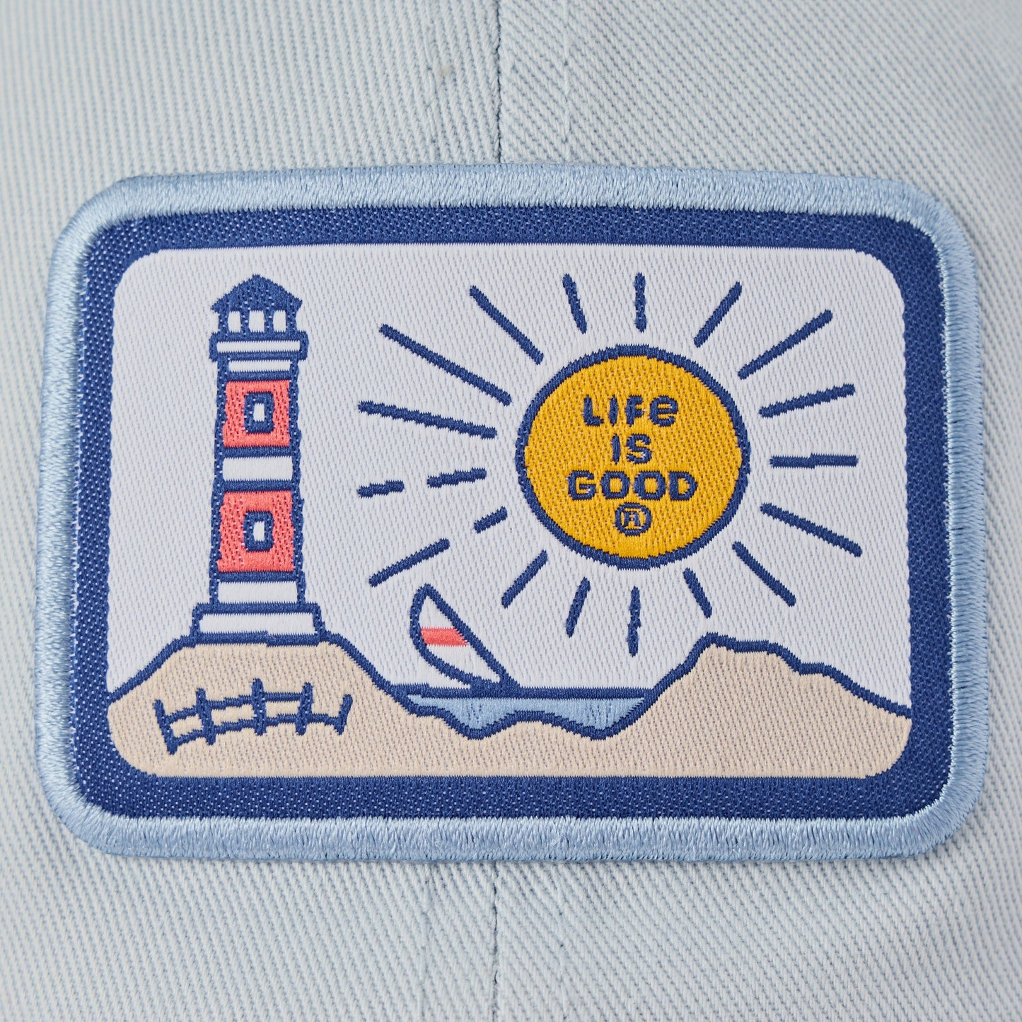 Adult Unisex Lighthouse Patch Chill Cap