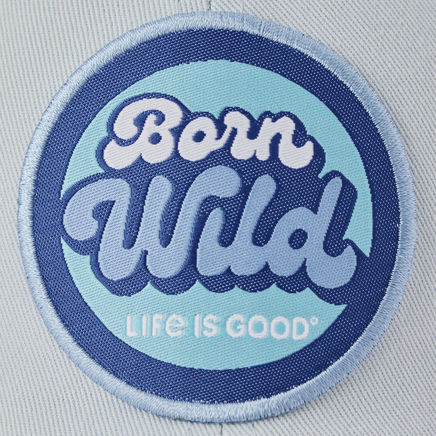 Adult Unisex Born Wild Patch Chill Cap
