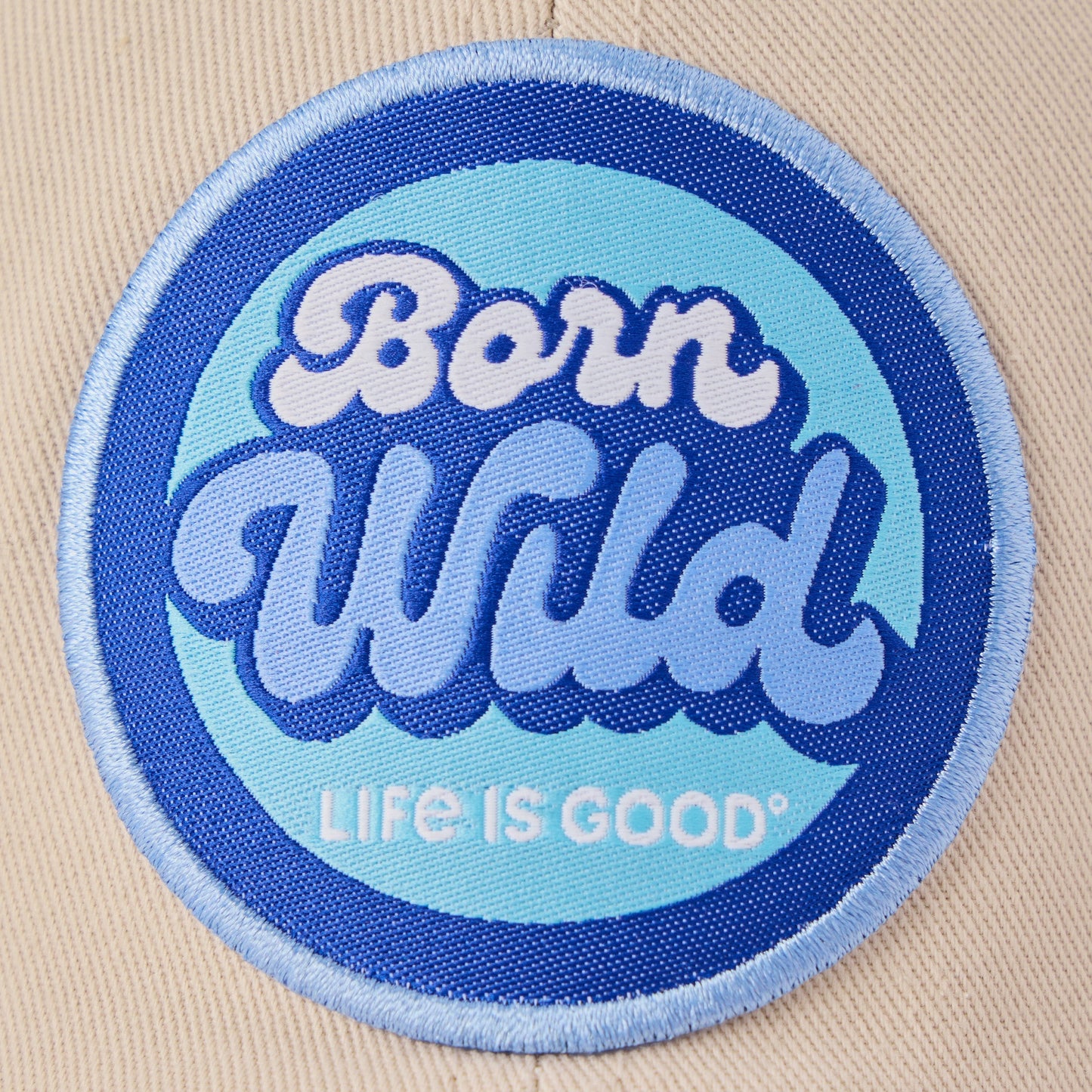Adult Unisex Born Wild Patch Chill Cap