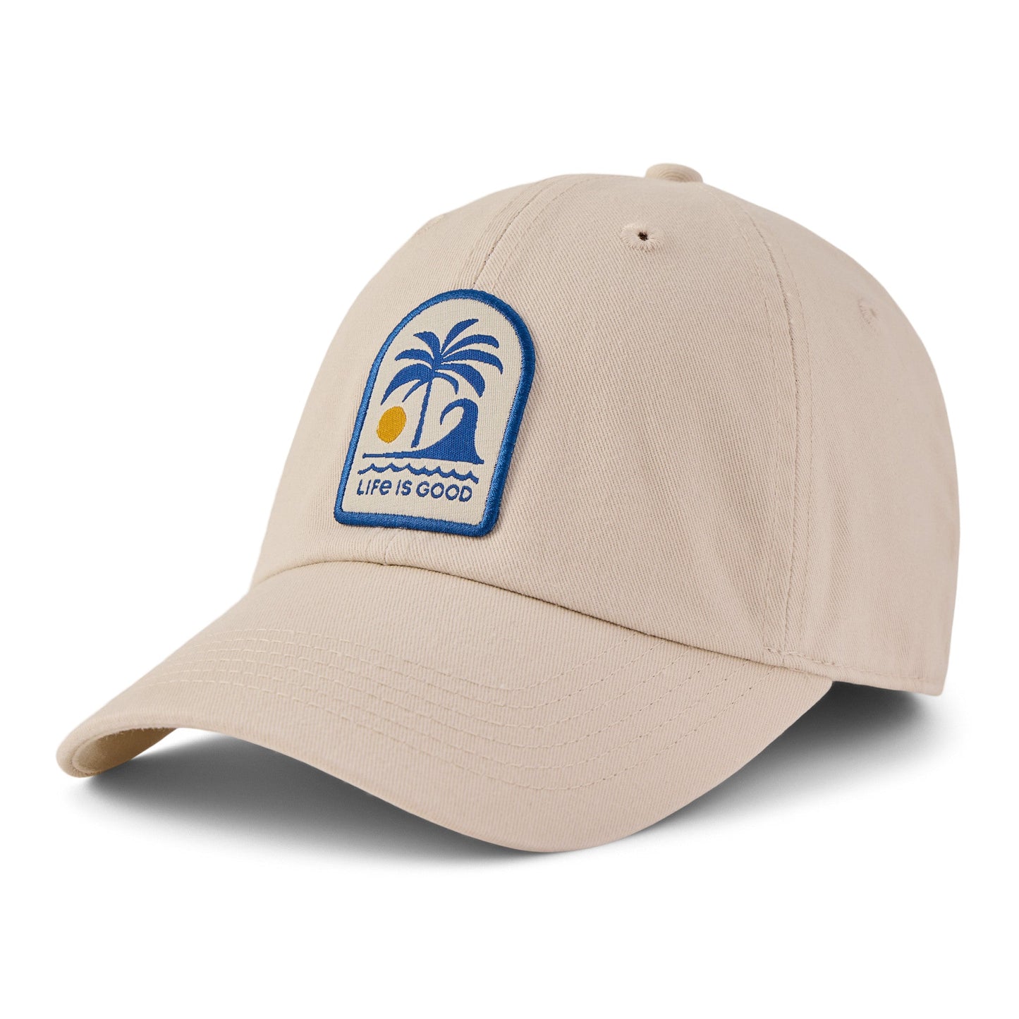 Adult Unisex Palm Wave Patch Chill Cap