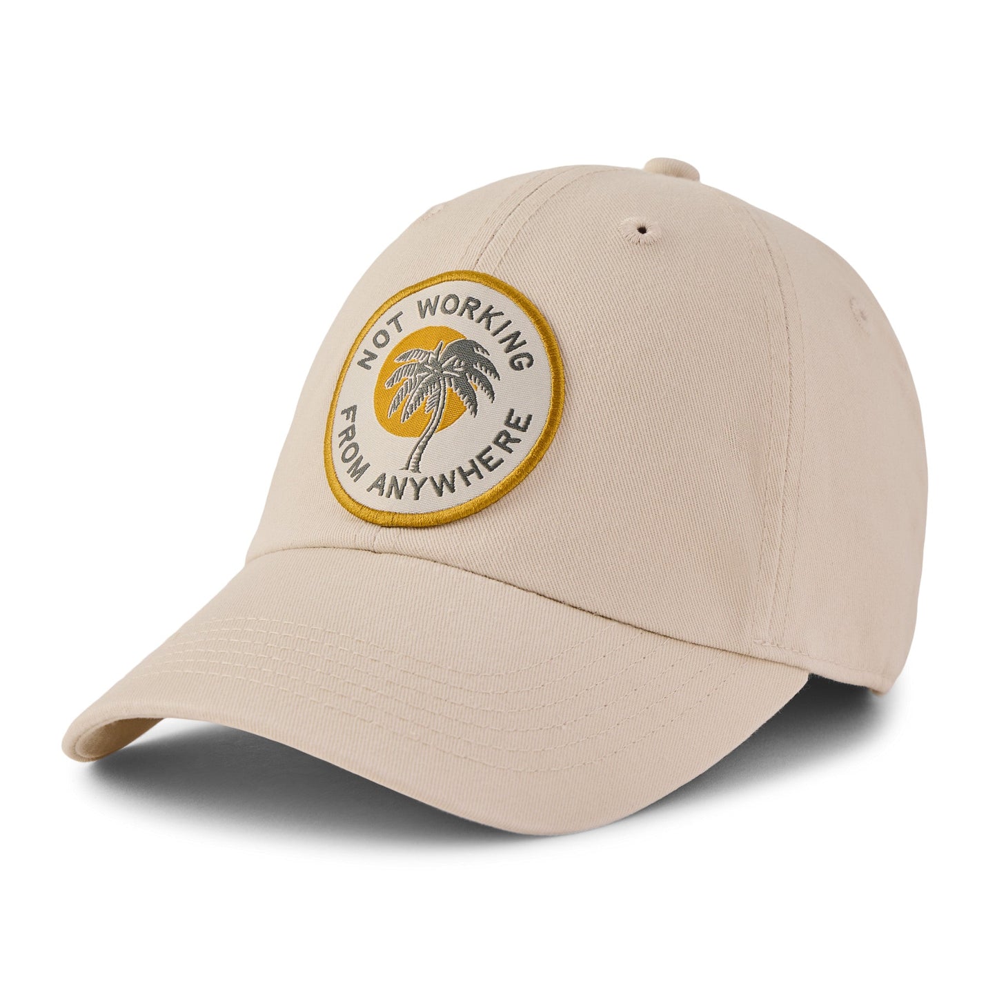 Adult Unisex Not Working Patch Chill Cap