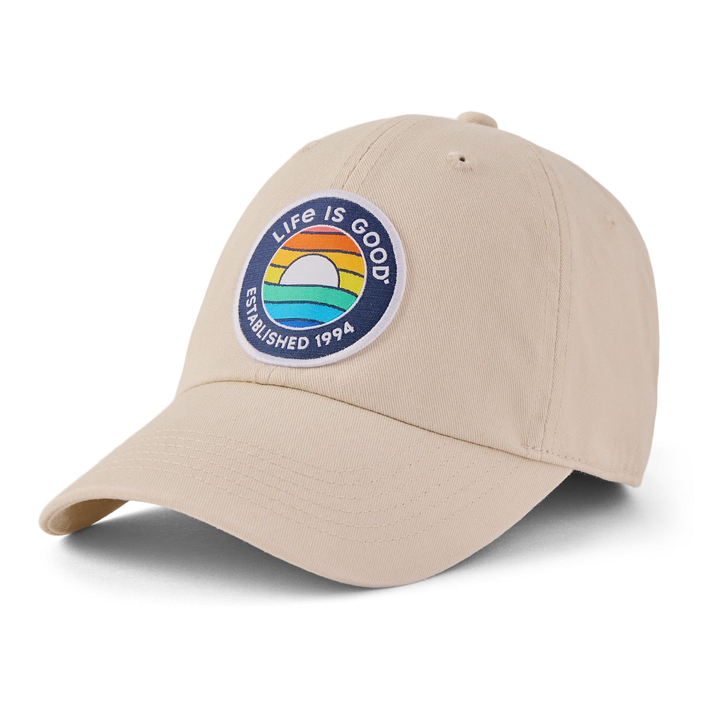 Adult Unisex Waves Sunset Patch Chill Cap