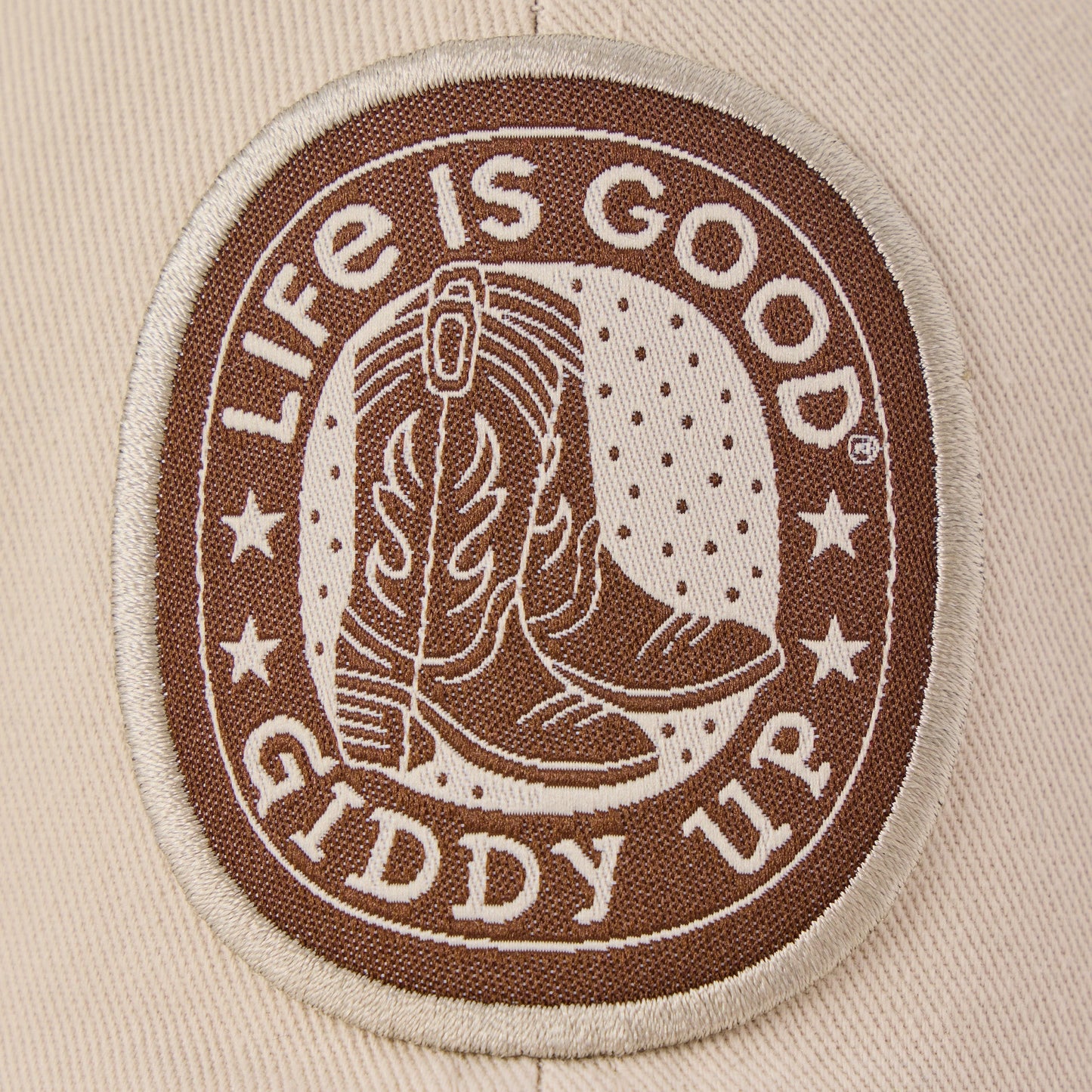 Adult Unisex Giddy Up Patch Chill Cap
