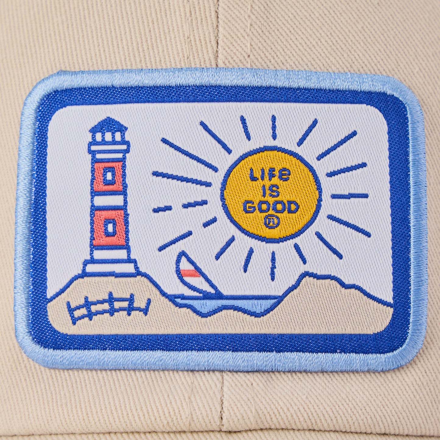 Adult Unisex Lighthouse Patch Chill Cap