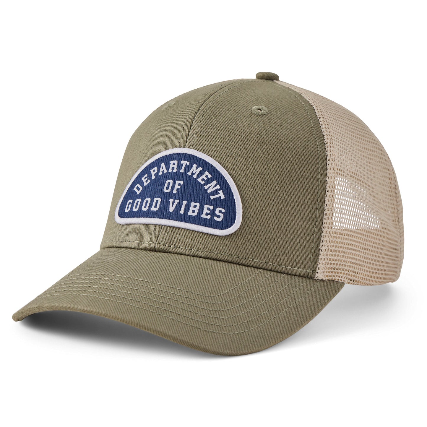 Adult Unisex Dept. of Good Vibes Patch Trucker